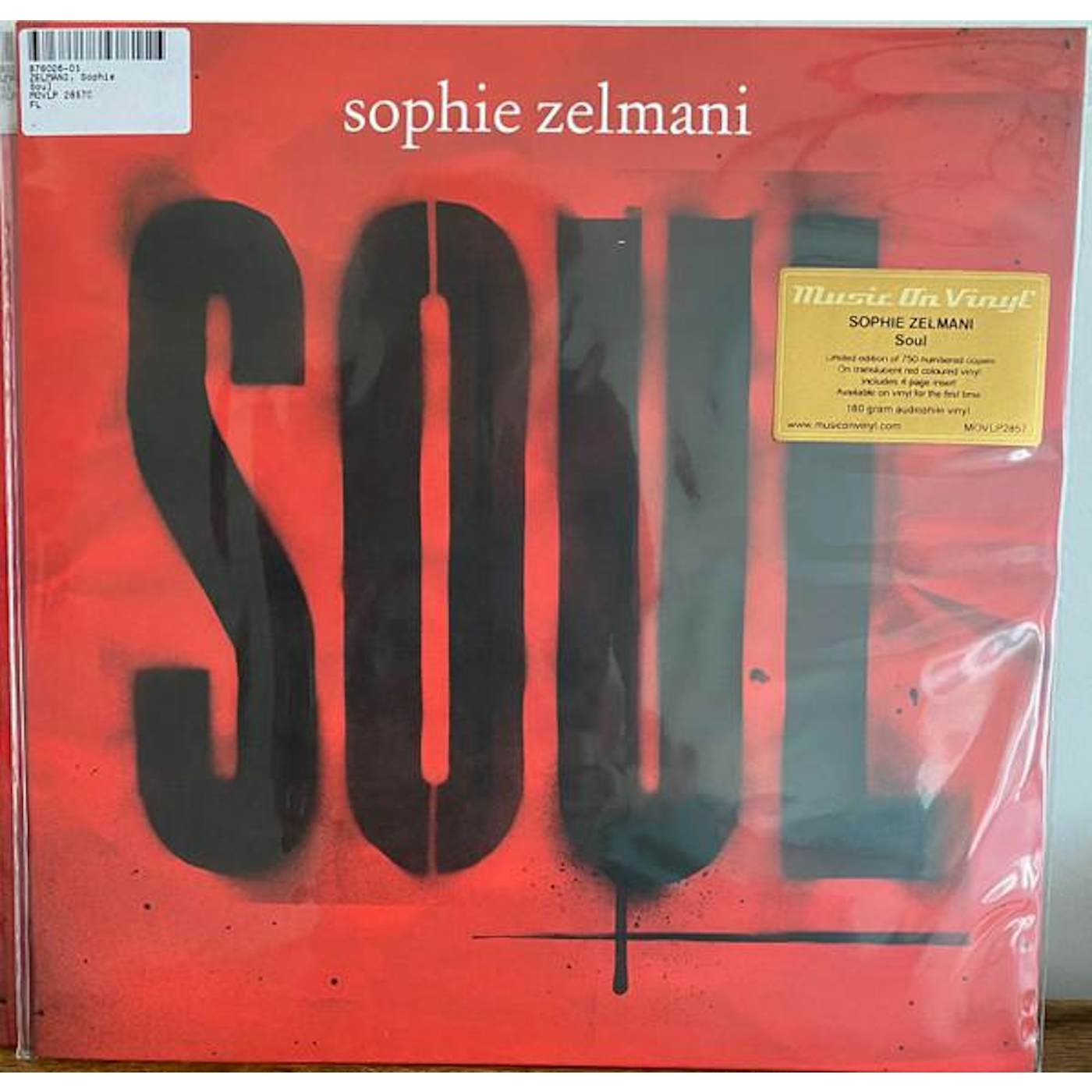 Sophie Zelmani Soul Vinyl Record