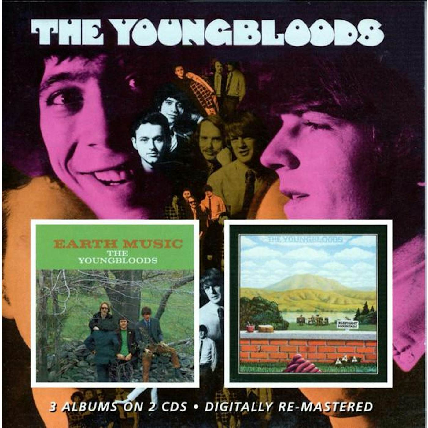 The Youngbloods / EARTH MUSIC / ELEPHANT MOUNTAIN (REMASTERED) CD