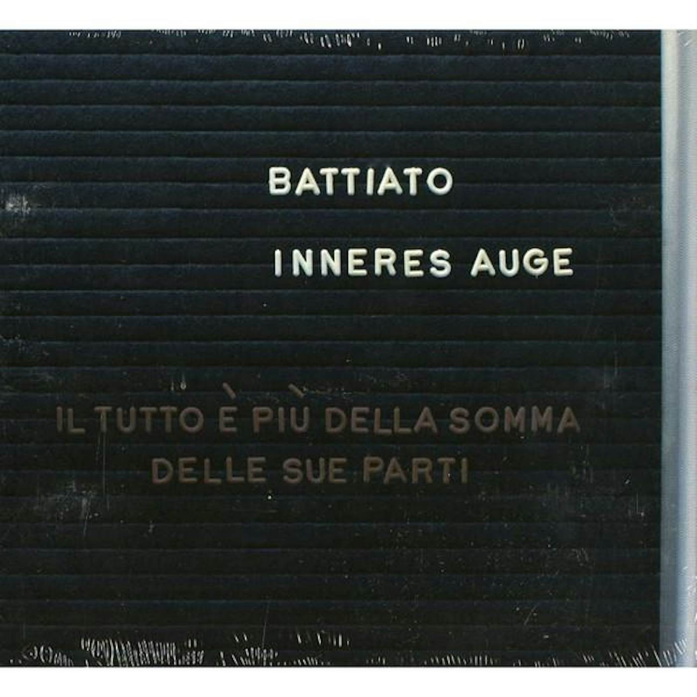 Franco Battiato Inneres Auge Vinyl Record
