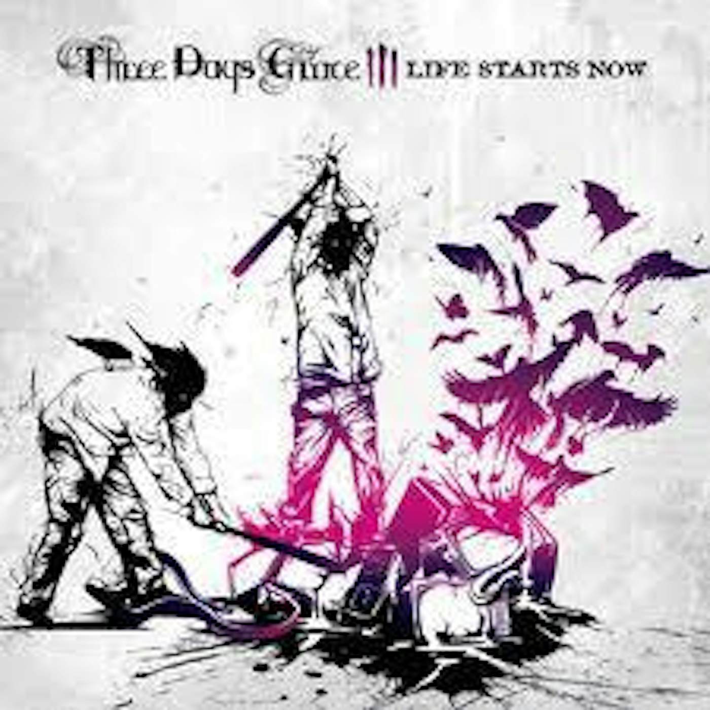 Three Days Grace LIFE STARTS NOW CD