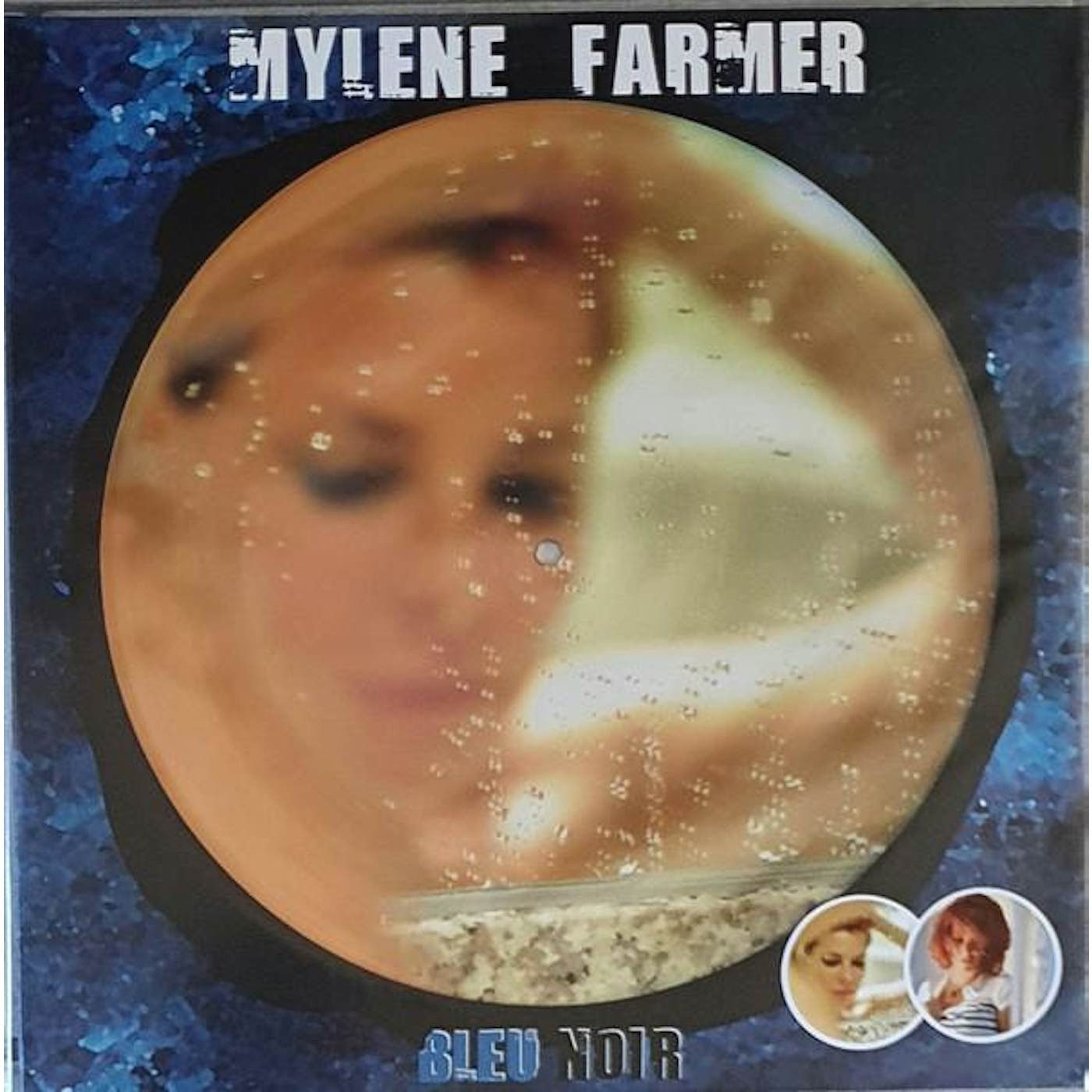 Mylène Farmer BLEU NOIR Vinyl Record
