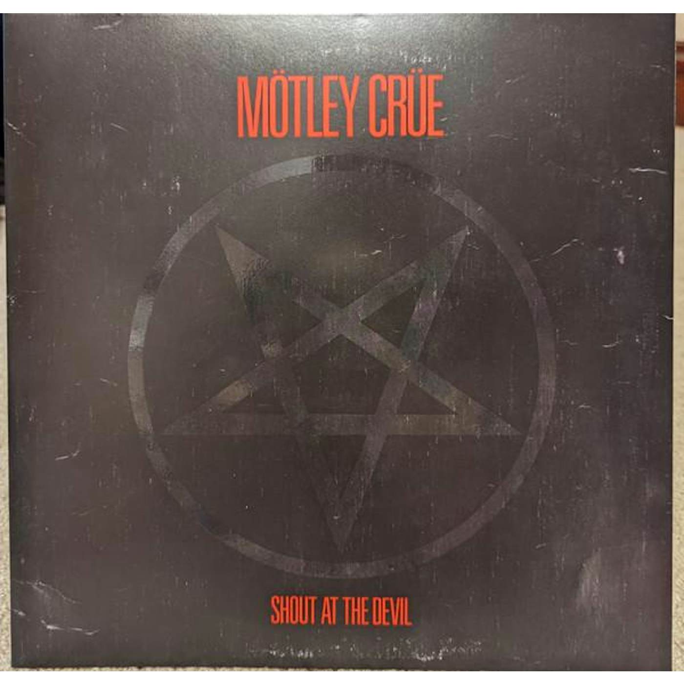 Mötley Crüe Shout At The Devil Vinyl Record