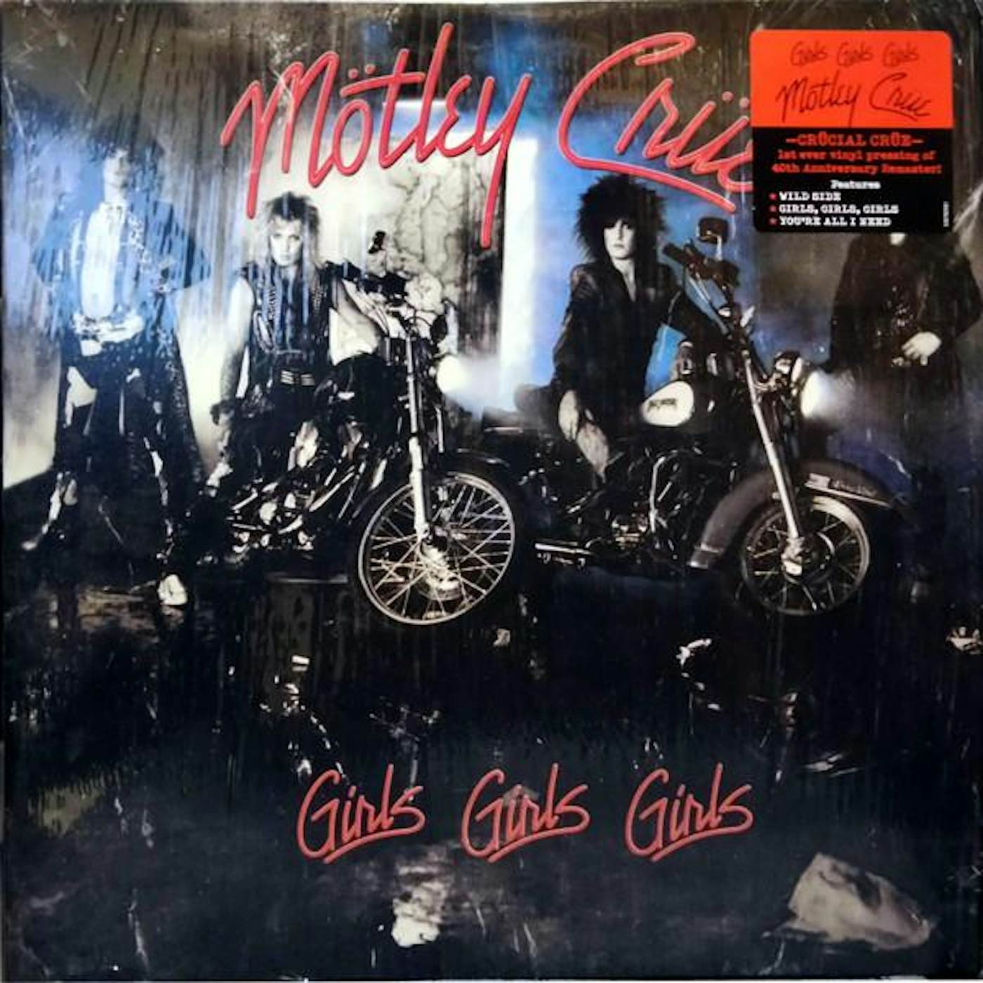 Mötley Crüe Girls, Girls, Girls Vinyl Record