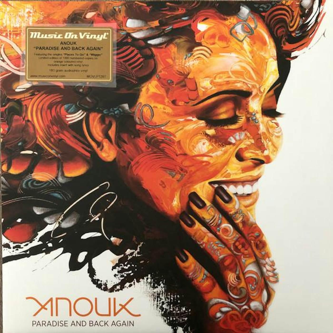 Anouk Paradise & Back Again (Orange Vinyl/180g) Vinyl Record