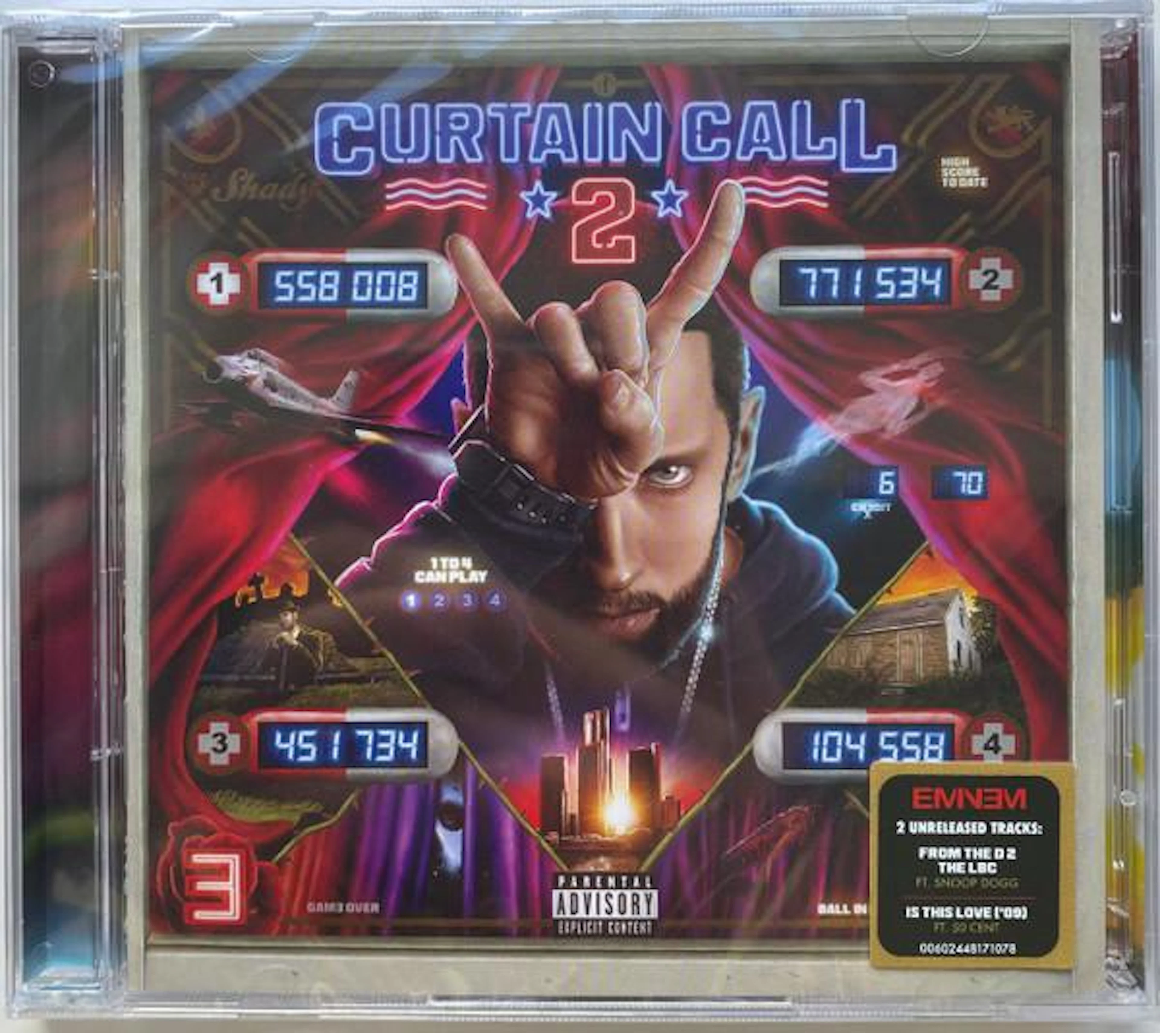 Eminem Curtain Call - Double Vinyl Album