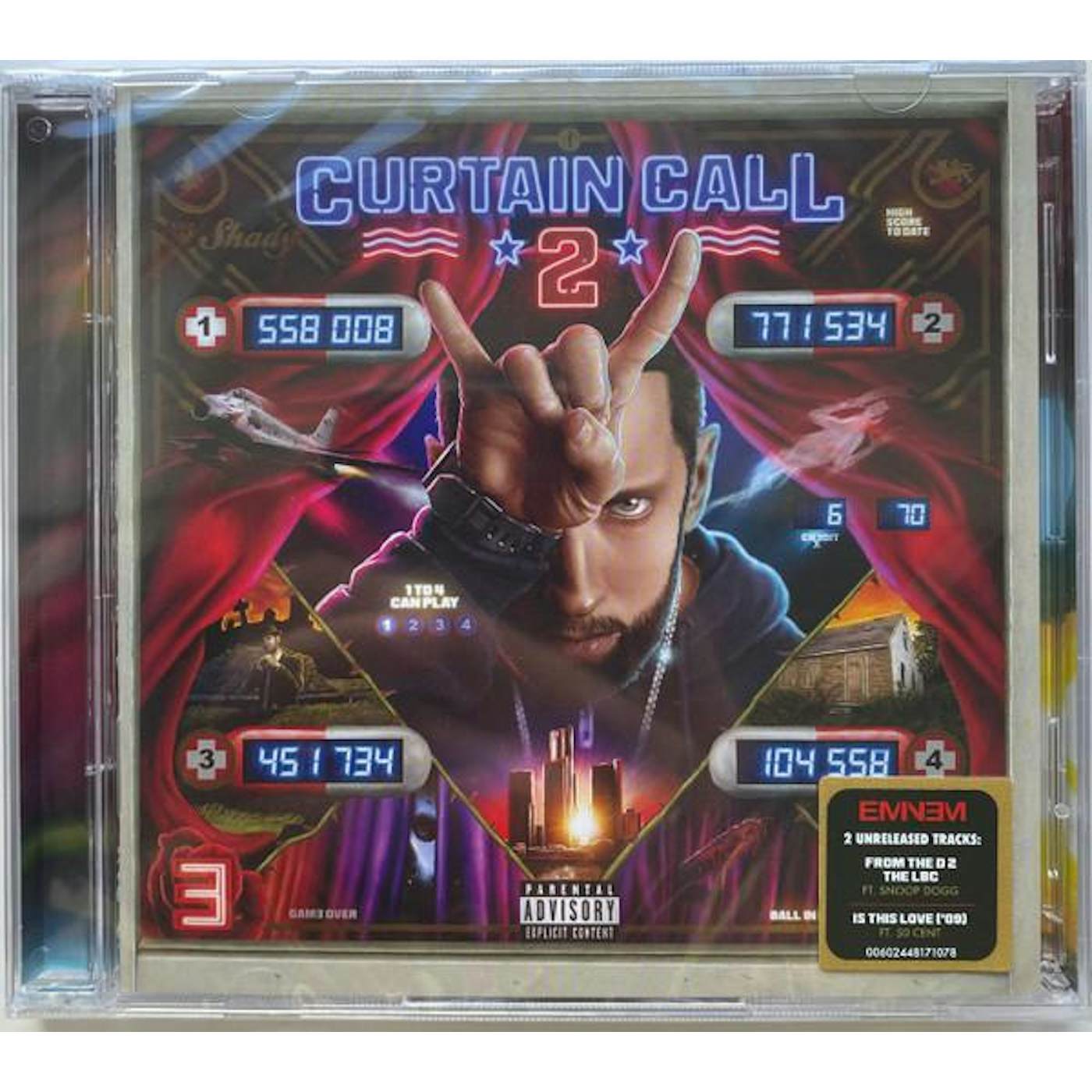 Eminem CURTAIN CALL 2 (X) (2CD) CD