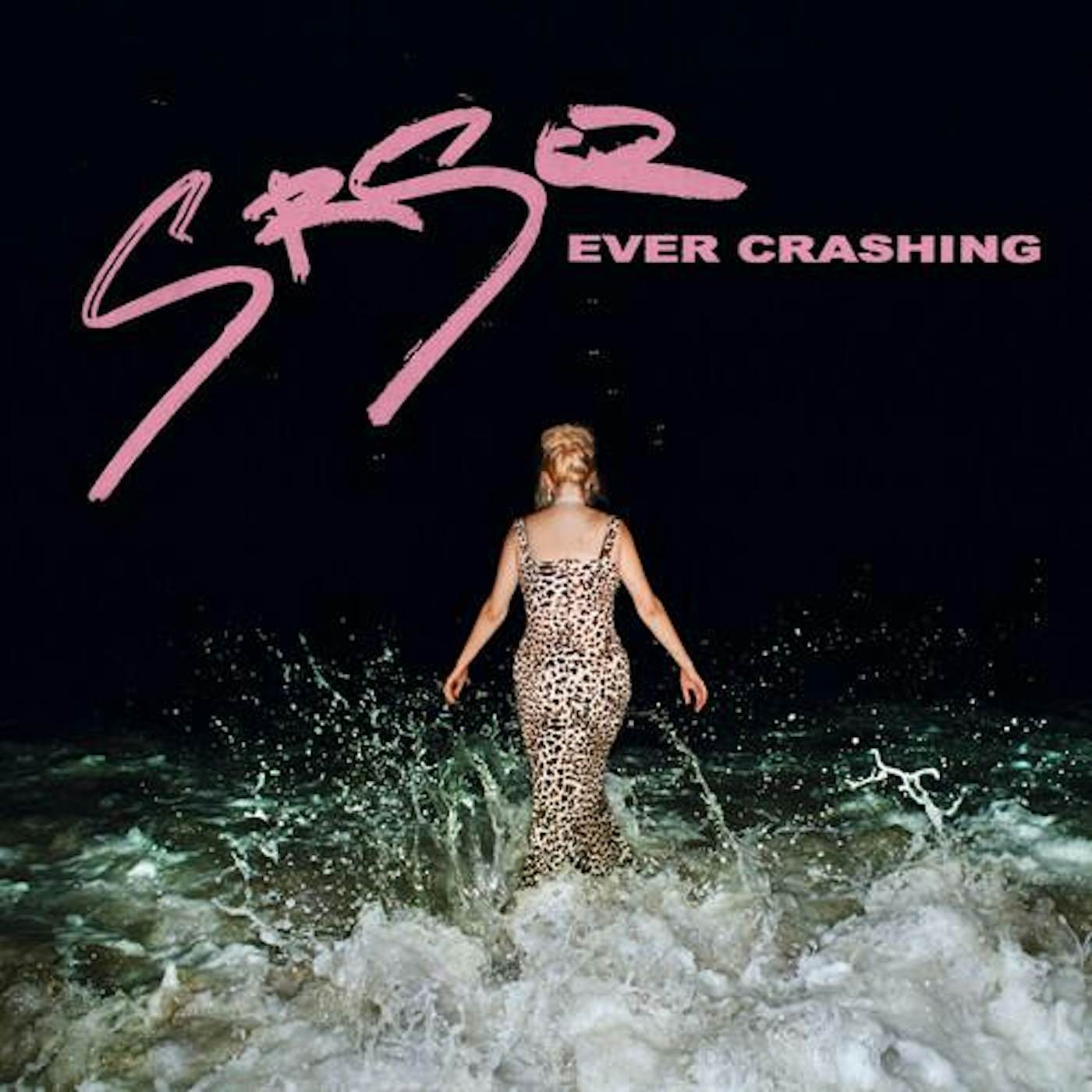 SRSQ Ever Crashing (Blue Seaglass Wave) Vinyl Record