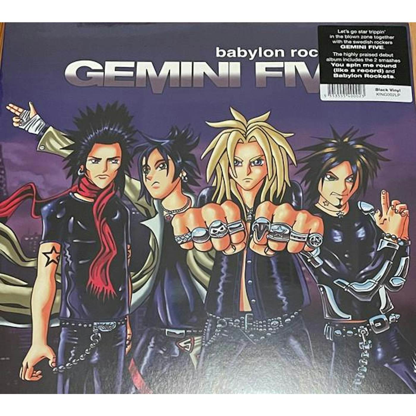 Gemini Five Babylon Rockets Vinyl Record