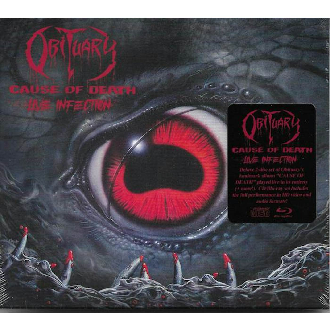 Obituary CAUSE OF DEATH (CD/BLU-RAY) CD