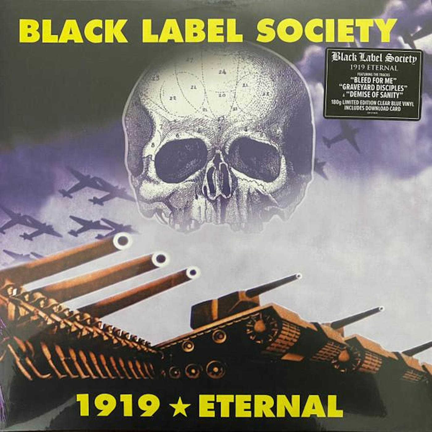 Black Label Society Lp 1919 Eternal Ltd Blue Vinyl