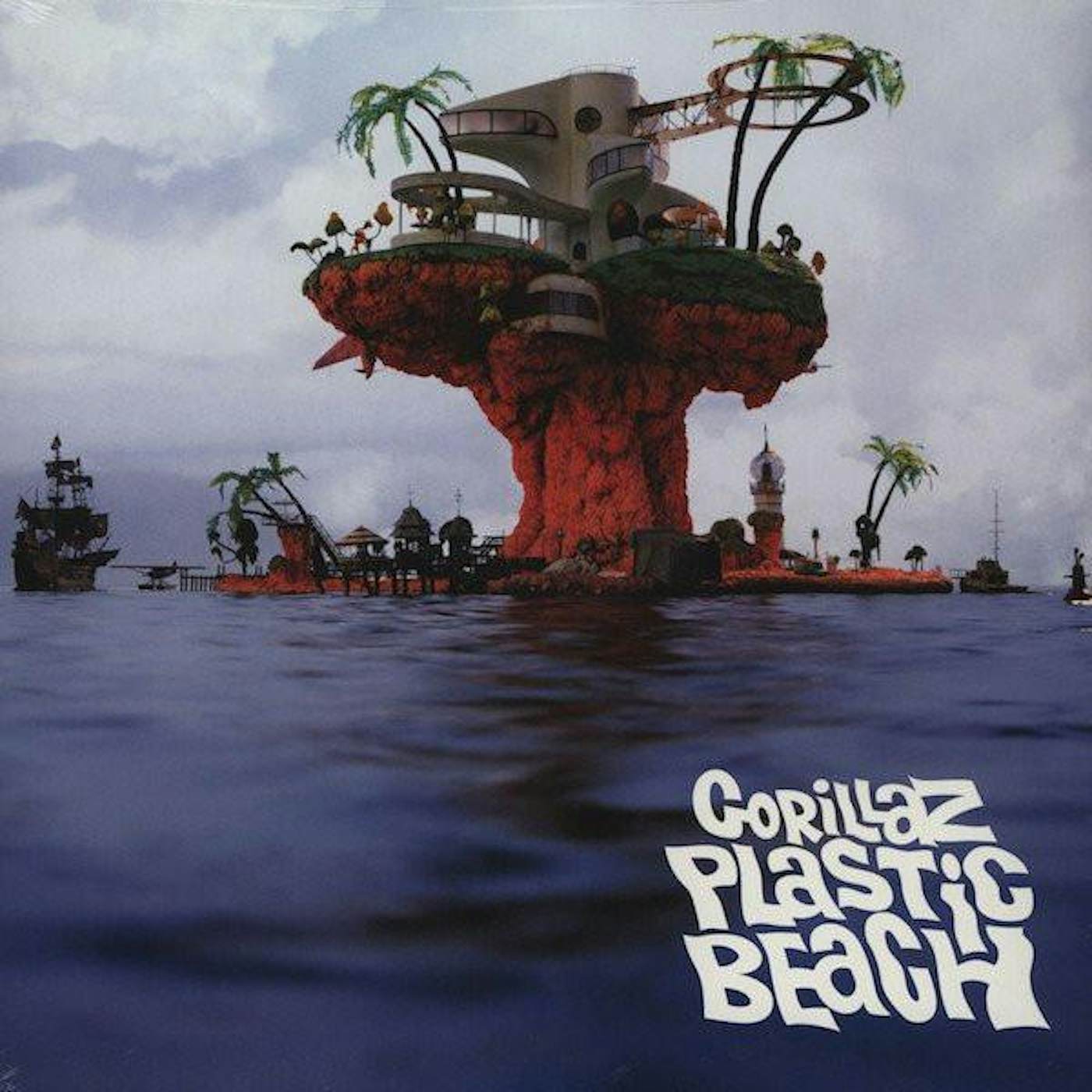 Gorillaz Plastic Beach Vinyl Record
