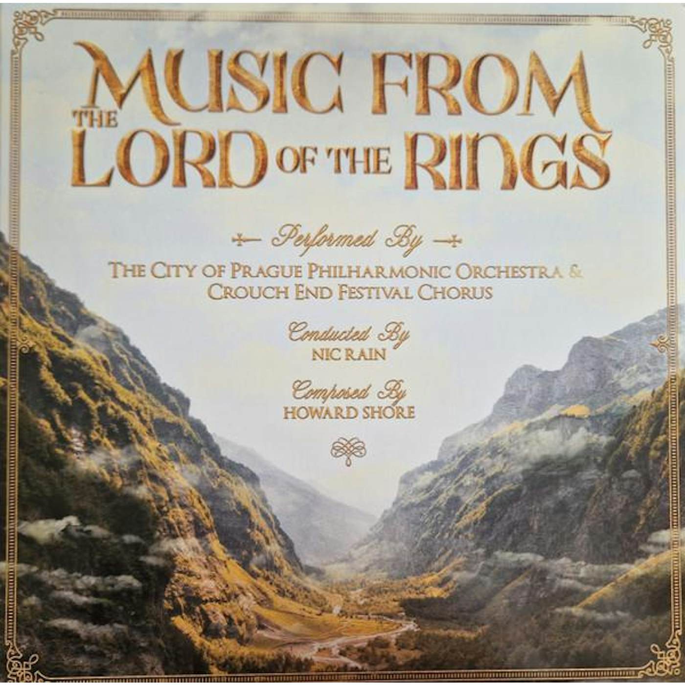 The City of Prague Philharmonic Orchestra MUSIC FROM THE LORD OF THE RINGS Vinyl Record