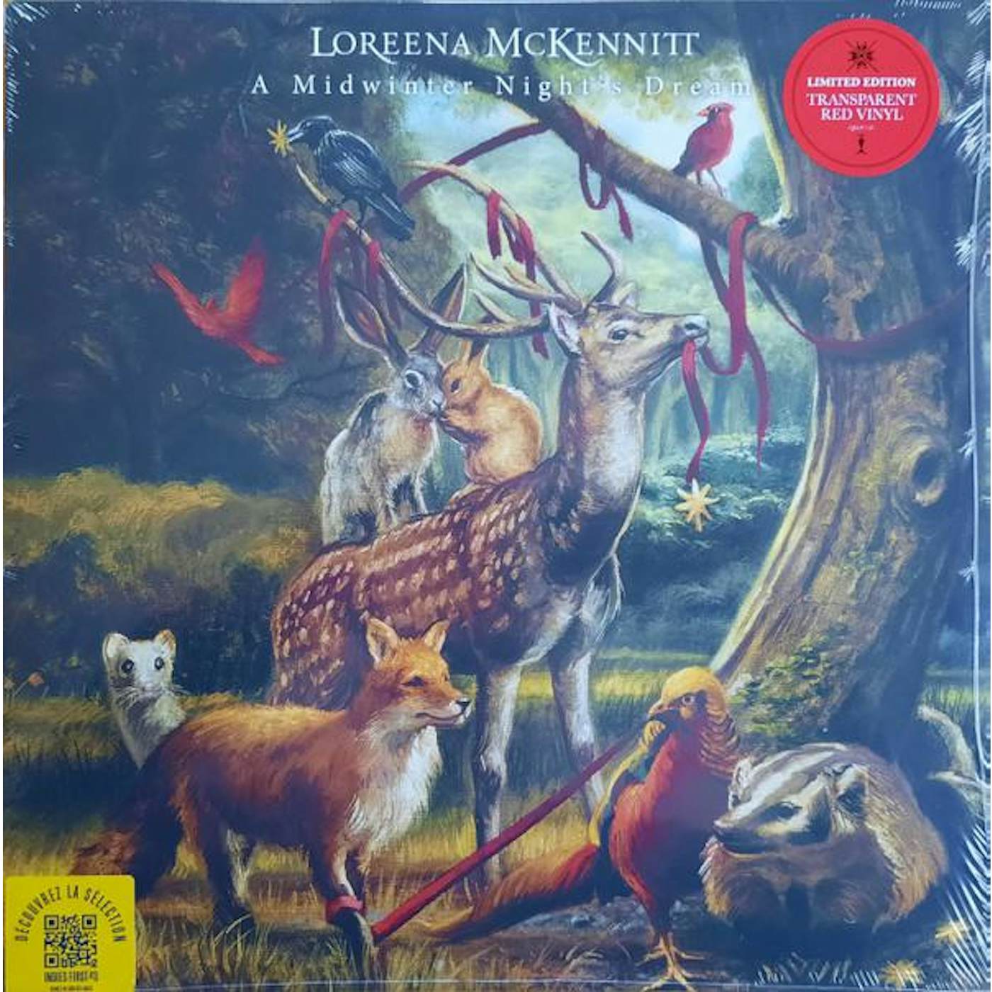 Loreena Mckennitt LP - A Midwinter Night'S Dream [Transparent Red Vinyl]