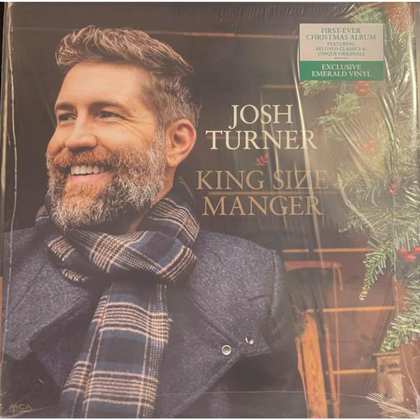 Josh Turner KING SIZE MANGER (EMERALD GREEN VINYL) Vinyl Record
