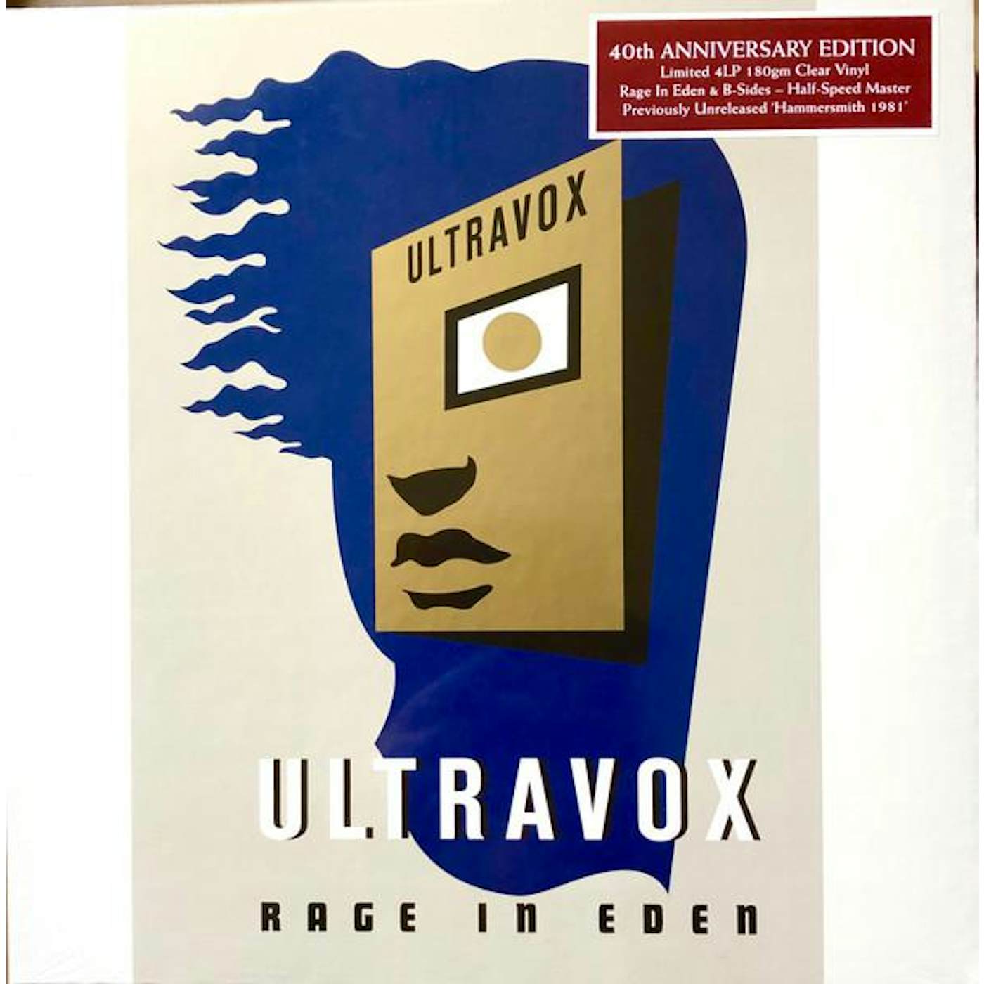 Ultravox RAGE IN EDEN (DELUXE ED./40TH ANNIVERSARY) Vinyl Record