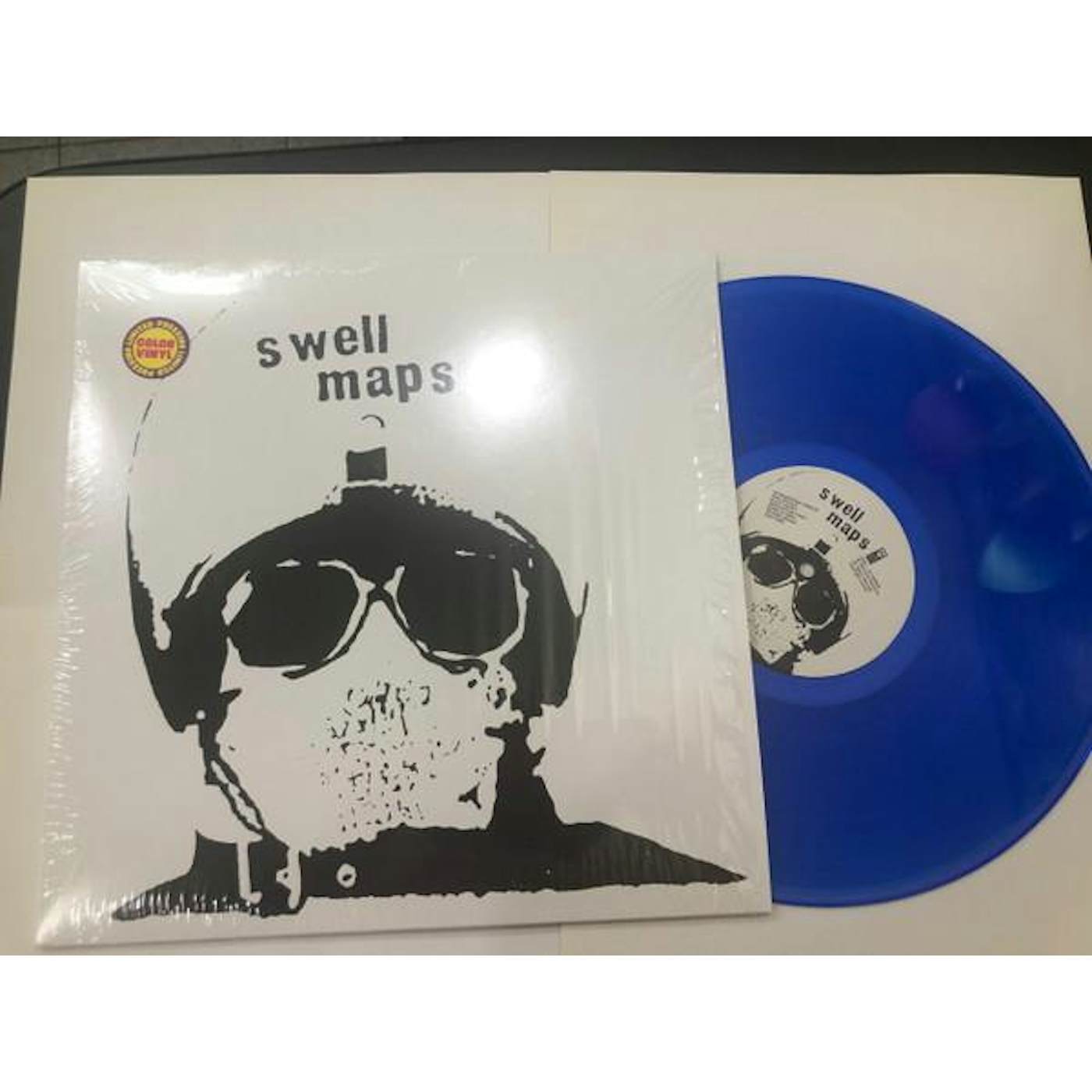 Swell Maps INTERNATIONAL RESCUE (CLEAR BLUE VINYL) Vinyl Record