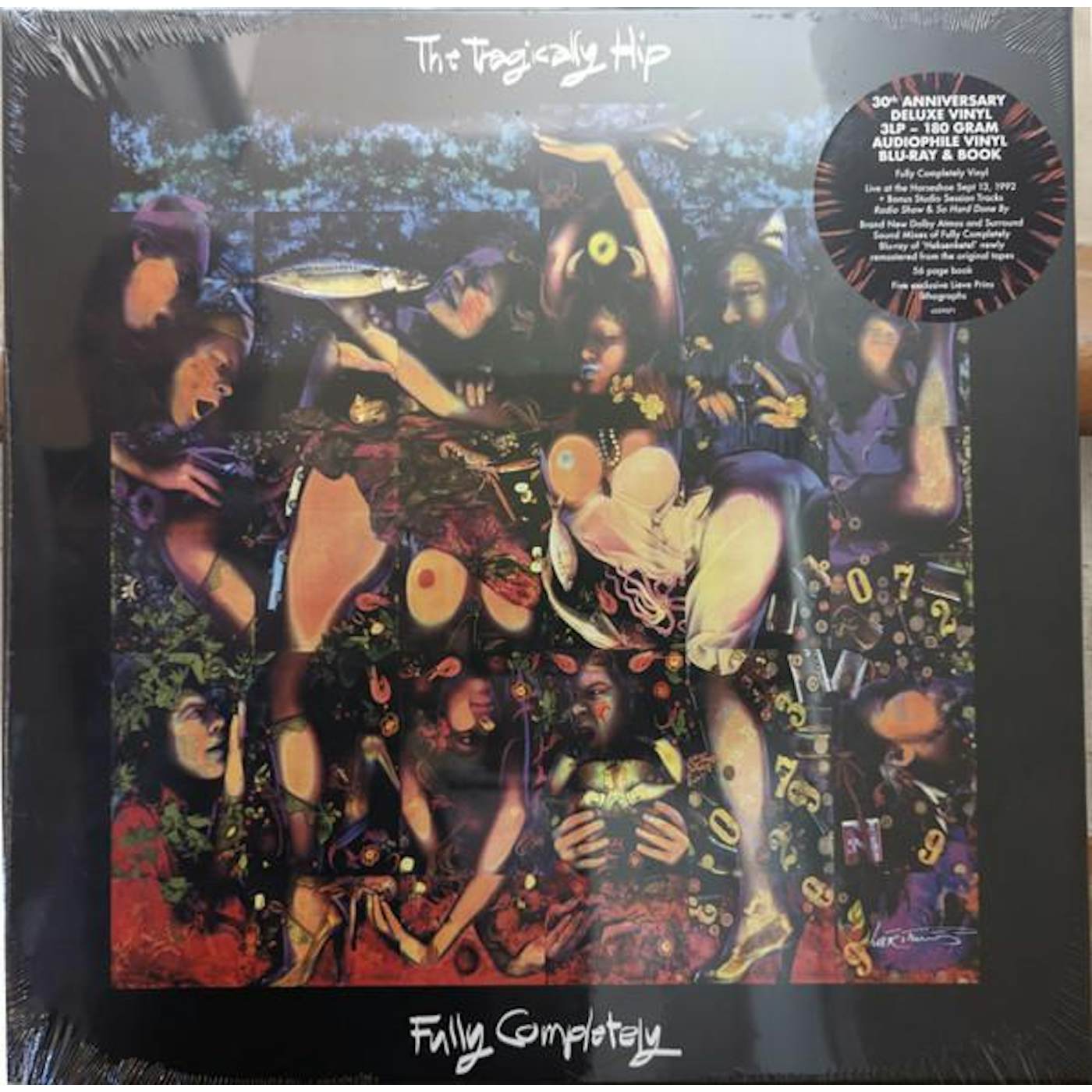 The Tragically Hip FULLY COMPLETELY (30TH ANNIVERSARY/DELUXE/3LP/BLU-RAY BOX SET) (Vinyl)