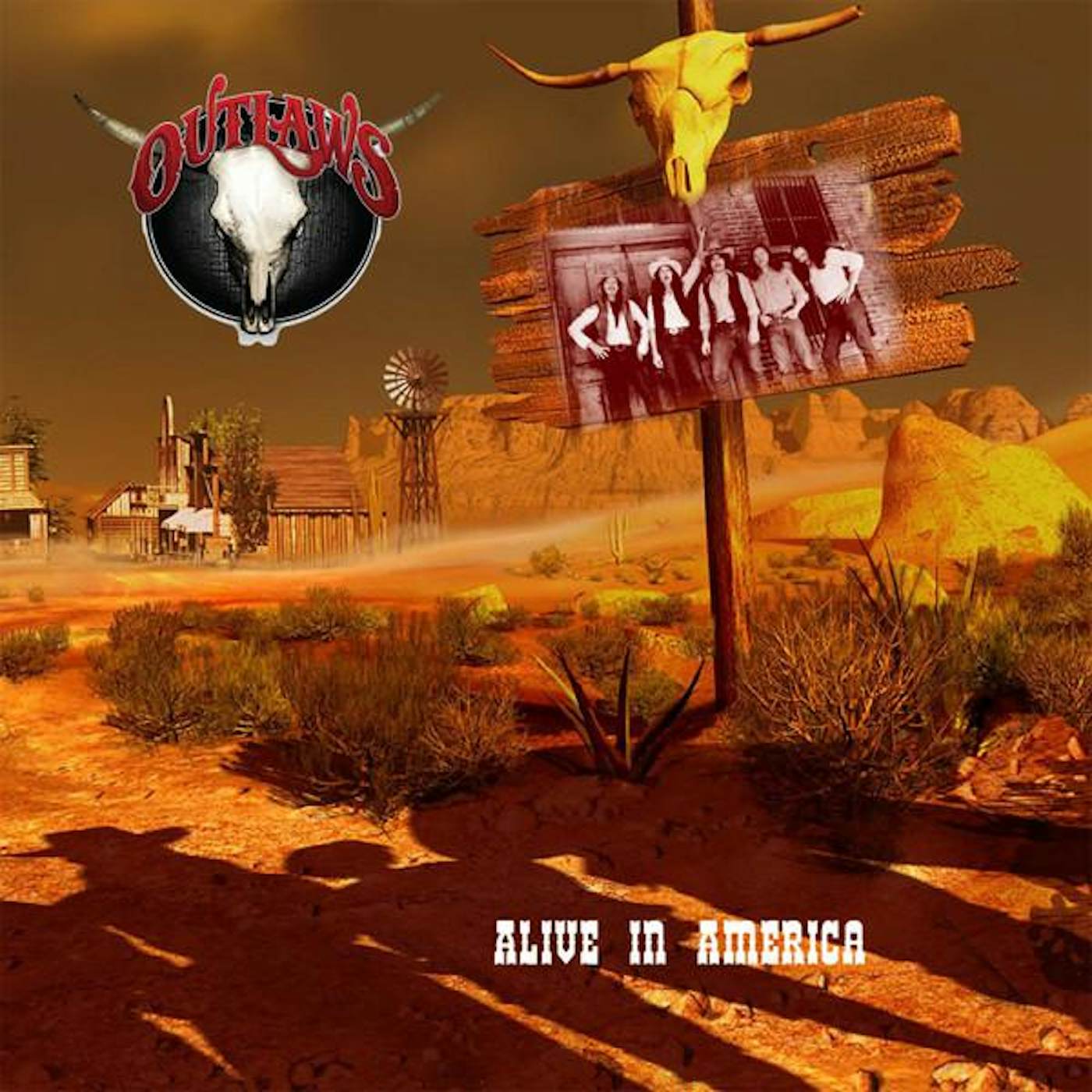 Outlaws ALIVE IN AMERICA CD