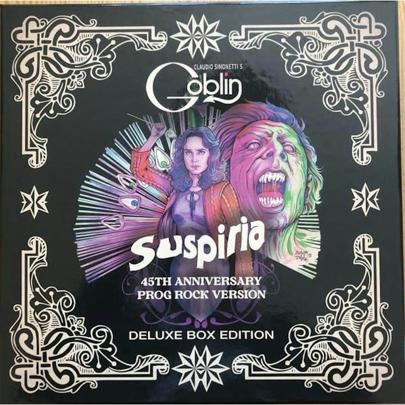 Claudio Simonetti's Goblin SUSPIRIA Original Soundtrack (45TH ANNIVERSARY PROG ROCK VERSION DELUXE VINYL/2LP) Vinyl Record