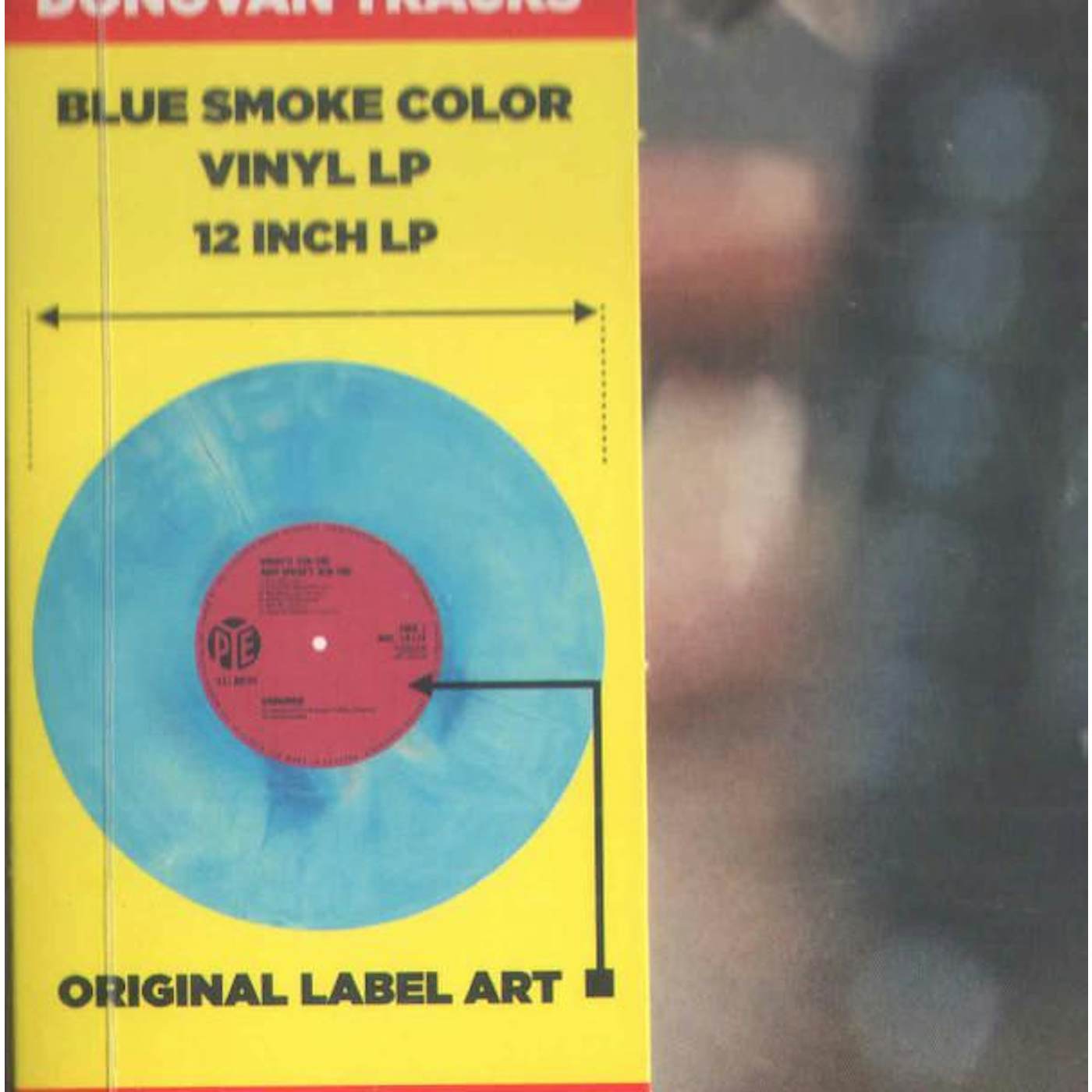 .donavan. WHAT'S BIN DID & WHAT'S BIN HID (WHITE/BLUE VINYL) Vinyl Record