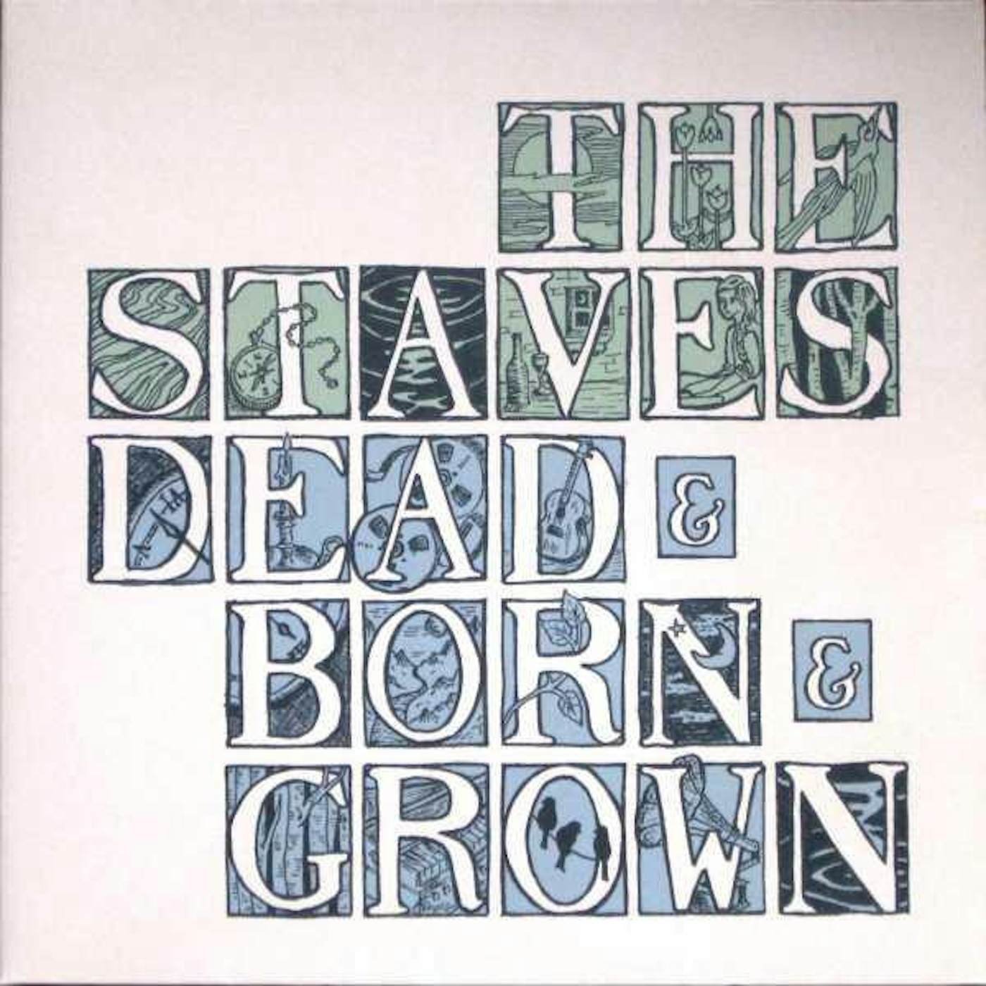 The Staves DEAD & BORN & GROWN (10TH ANNIVERSARY/RECYCLED VINYL) Vinyl Record