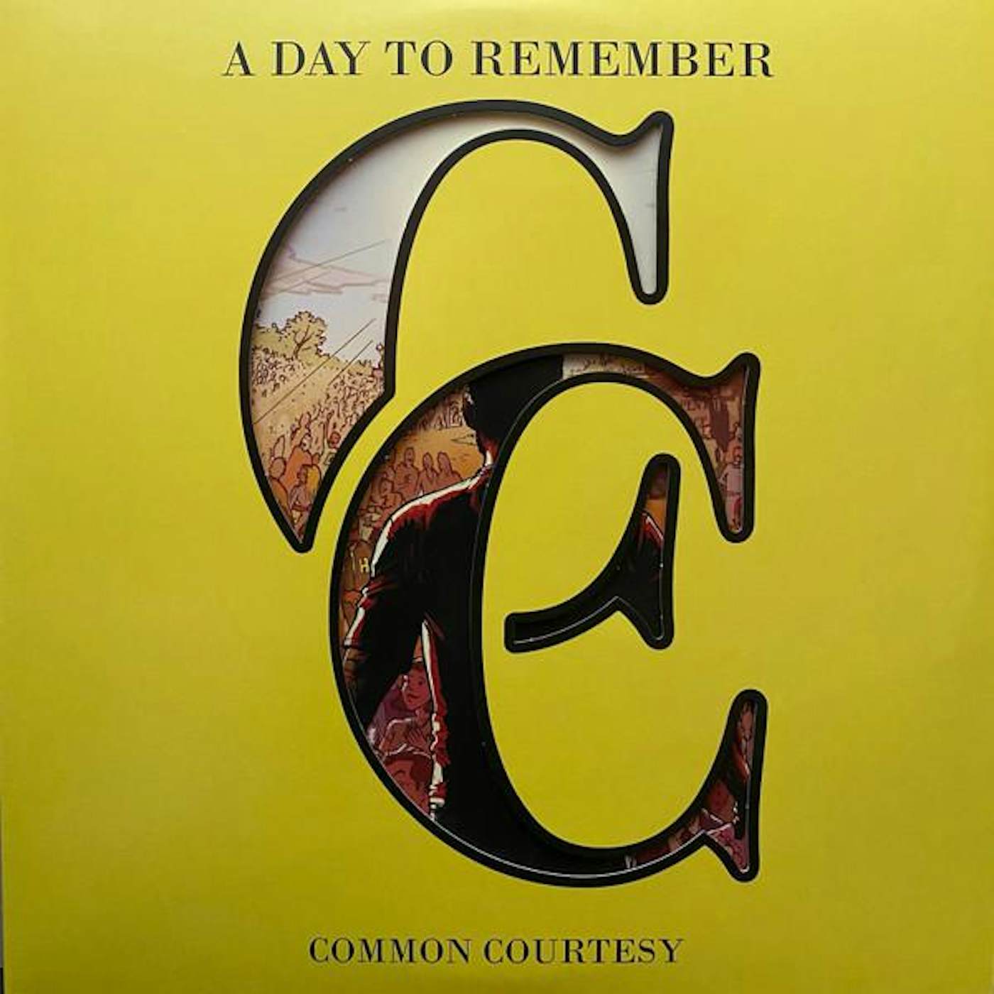 A Day To Remember Common Courtesy (Lemon & Clear Vinyl) Vinyl Record