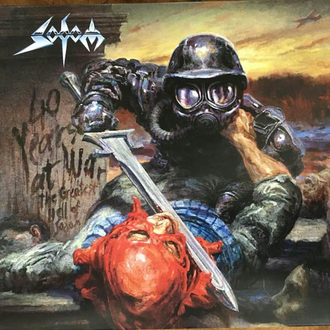40 YEARS AT WAR - THE GREATEST HELL OF SODOM CD