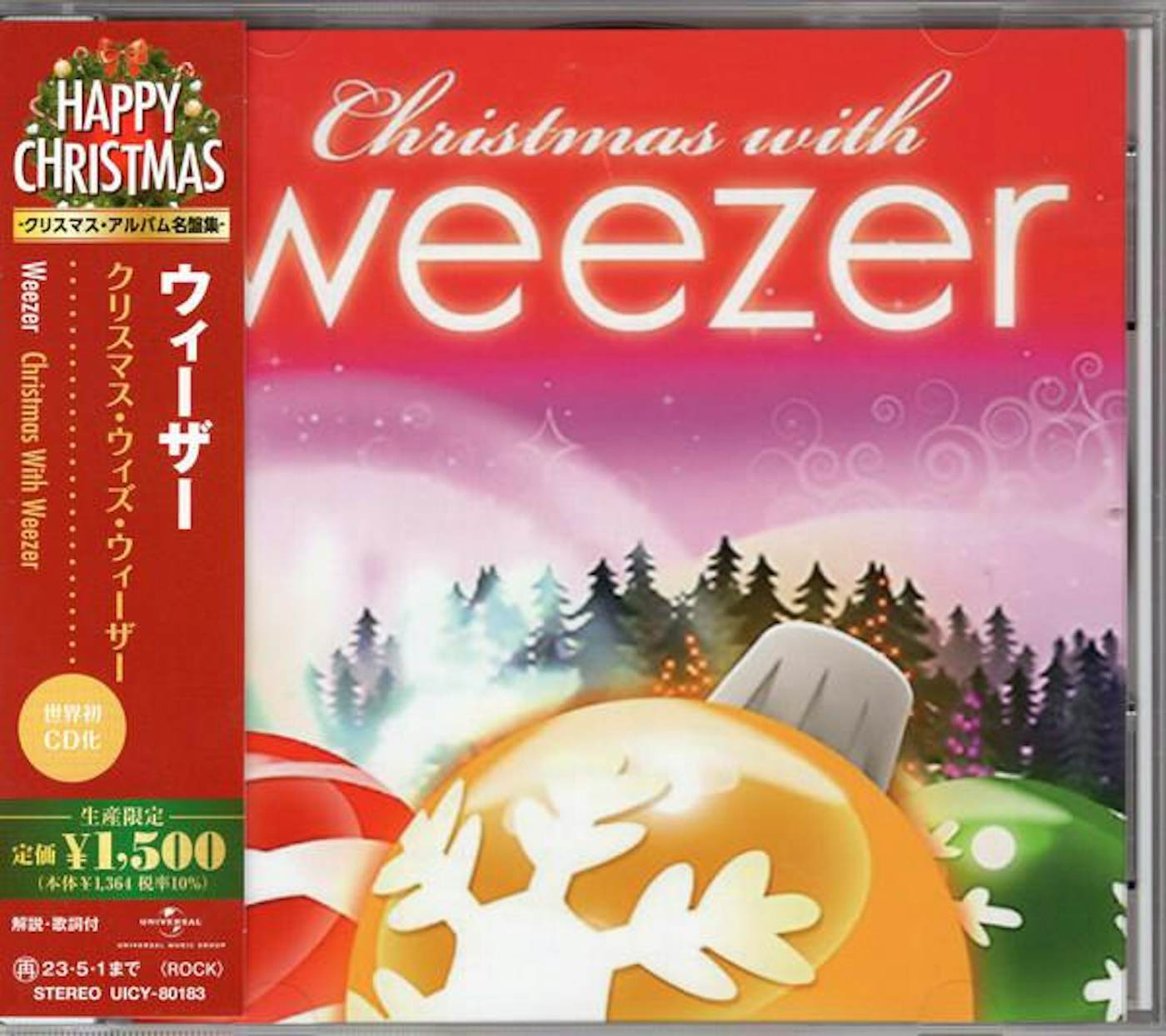 CHRISTMAS WITH WEEZER CD