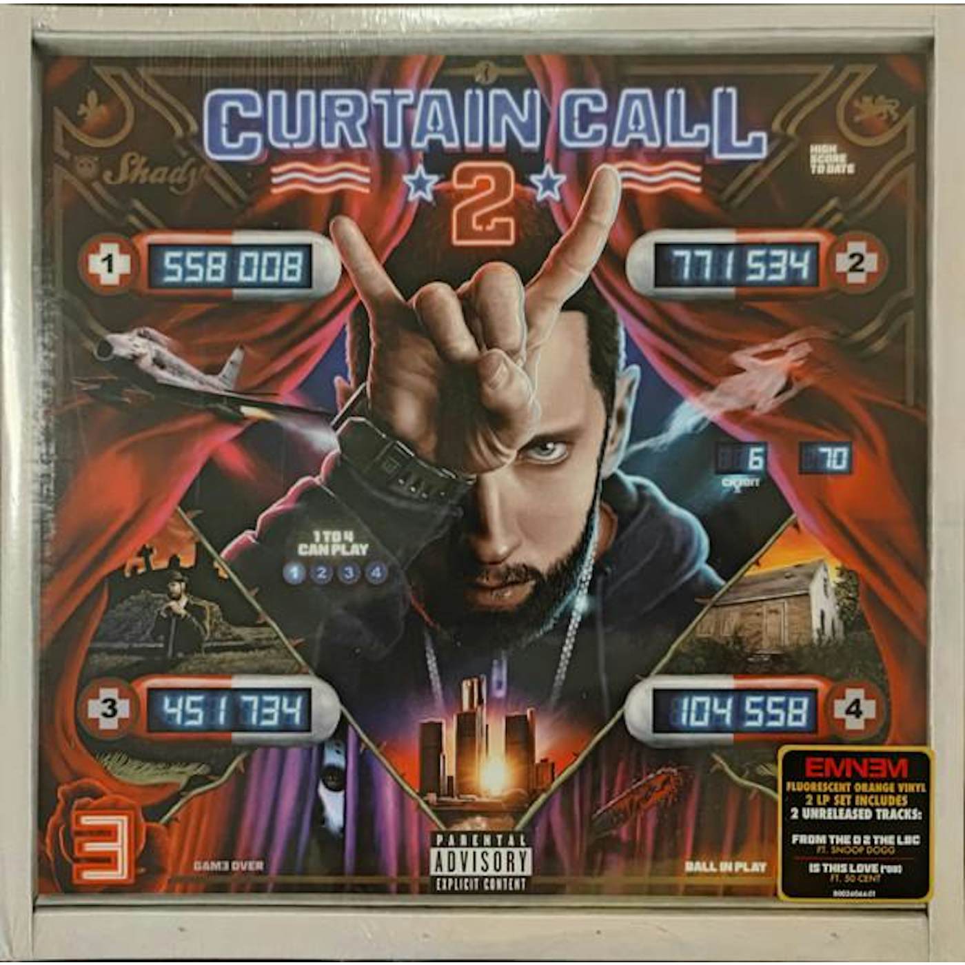 Eminem CURTAIN CALL 2 Vinyl Record