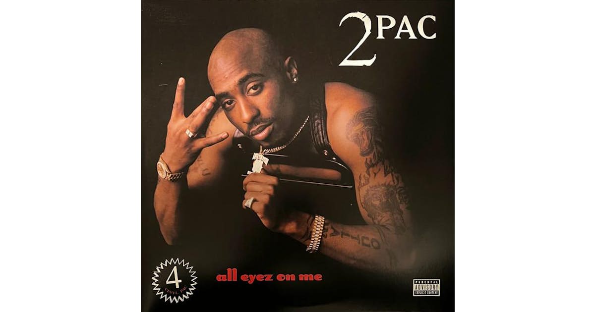Tupac All Eyez On Me (4lp) Vinyl Record