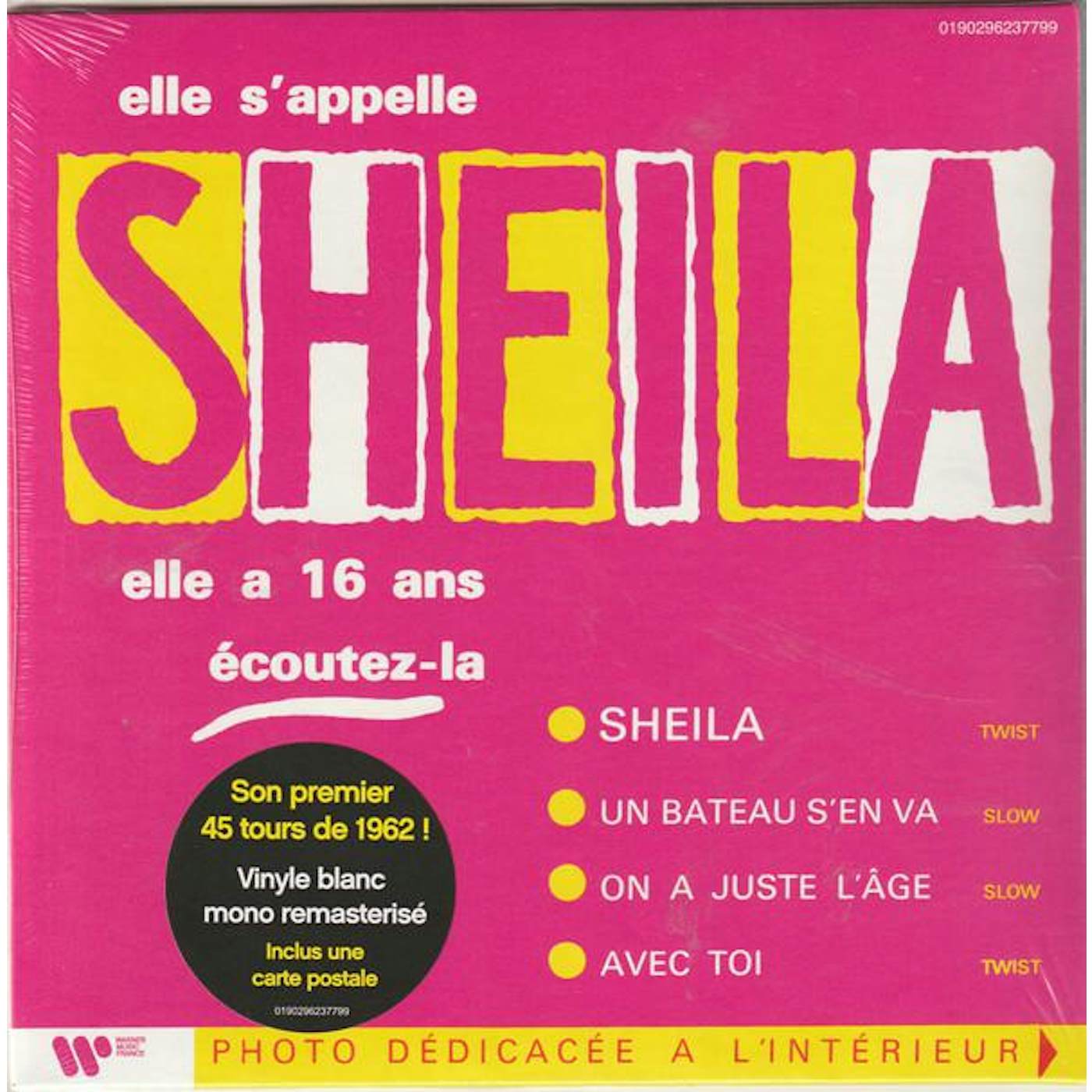 Sheila LES 60 ANS DE CARRIERE Vinyl Record