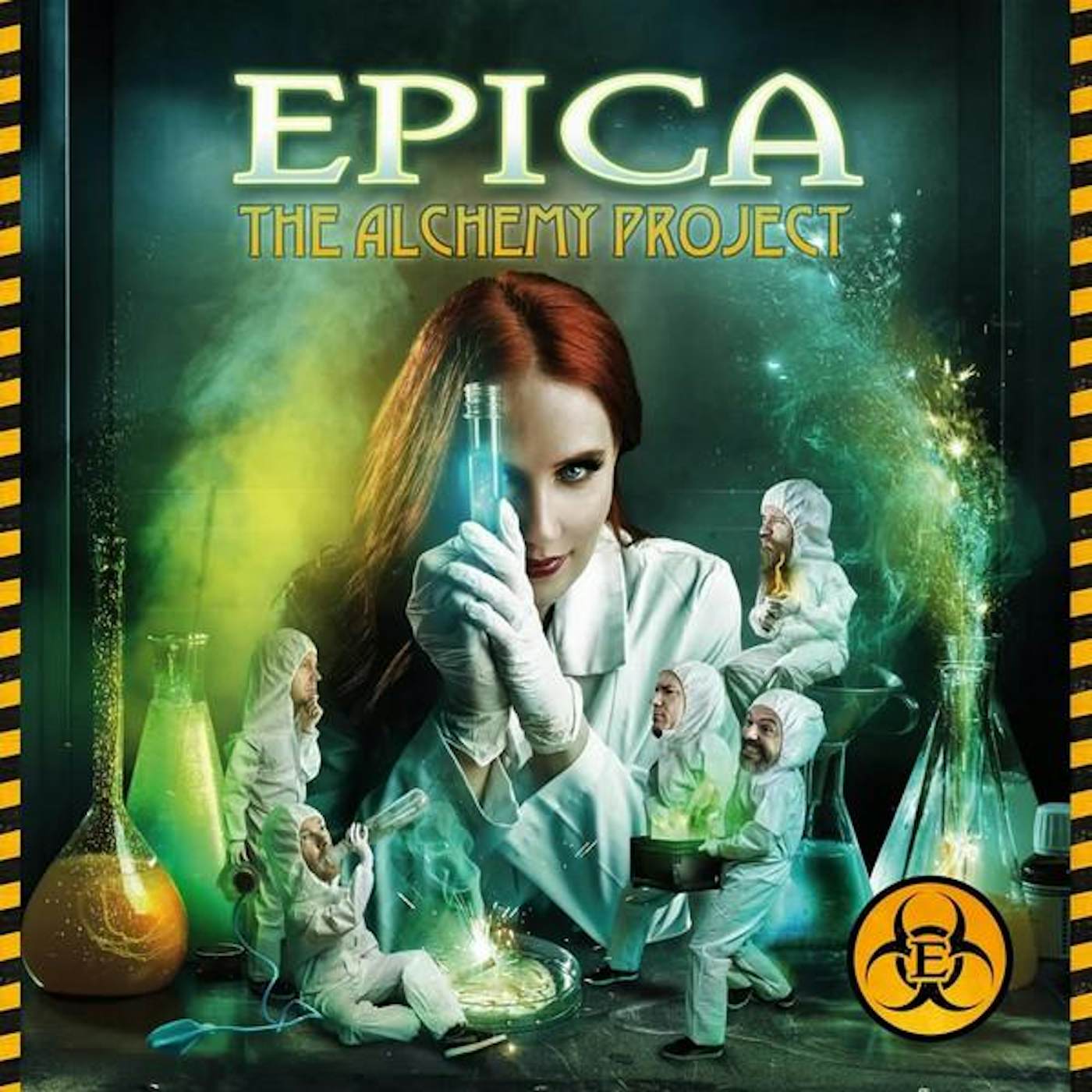Epica The Alchemy Project (Toxic Green Marbled) Vinyl Record