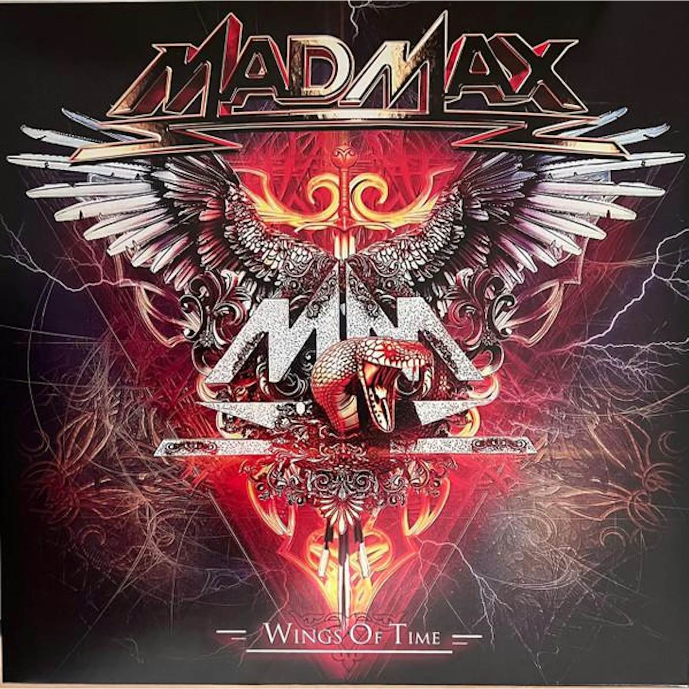 Mad Max WINGS OF TIME (BLUE/GOLD VINYL) Vinyl Record
