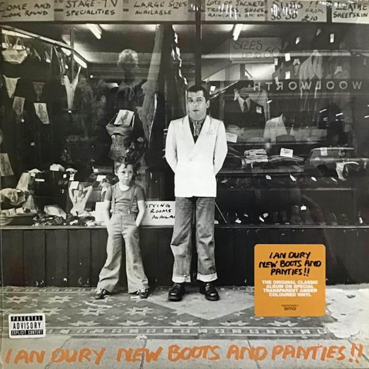 Ian Dury NEW BOOTS & PANTIES!! (X) Vinyl Record