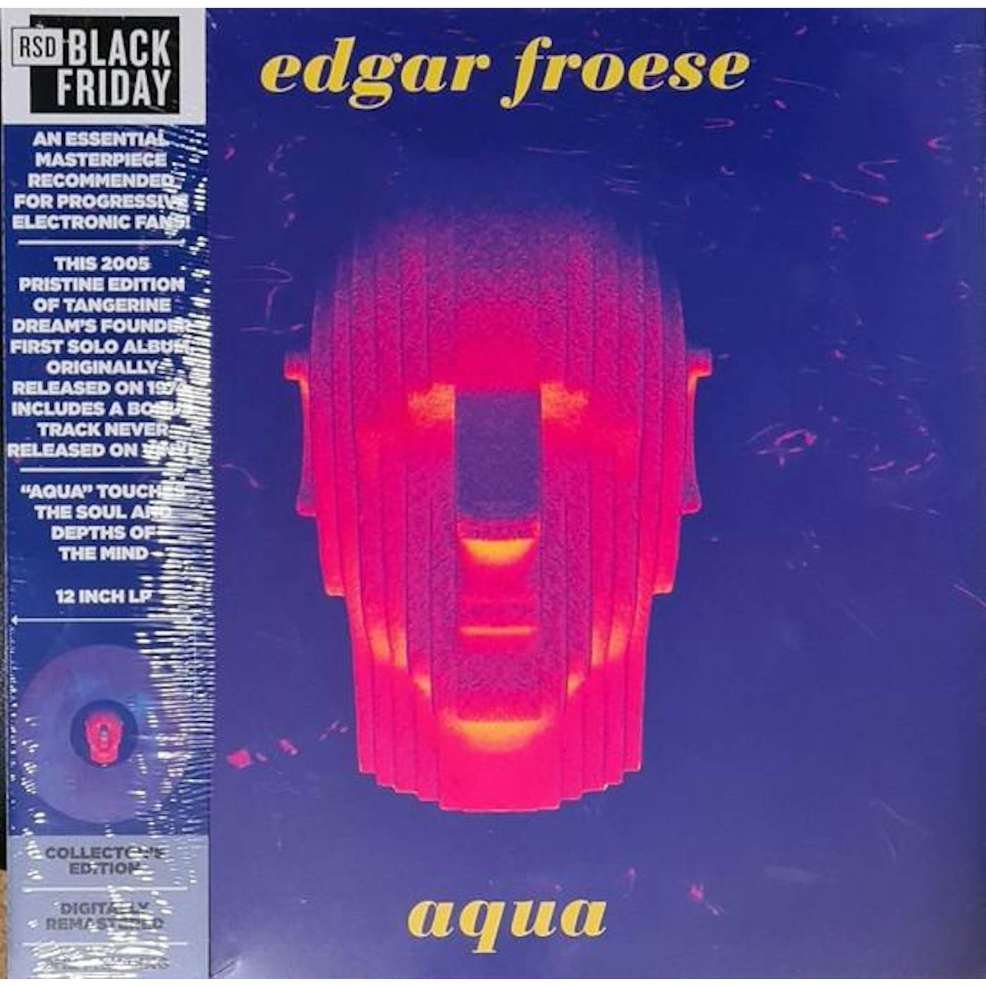 Edgar Froese Aqua (Blue Smoke) (RSD) Vinyl Record
