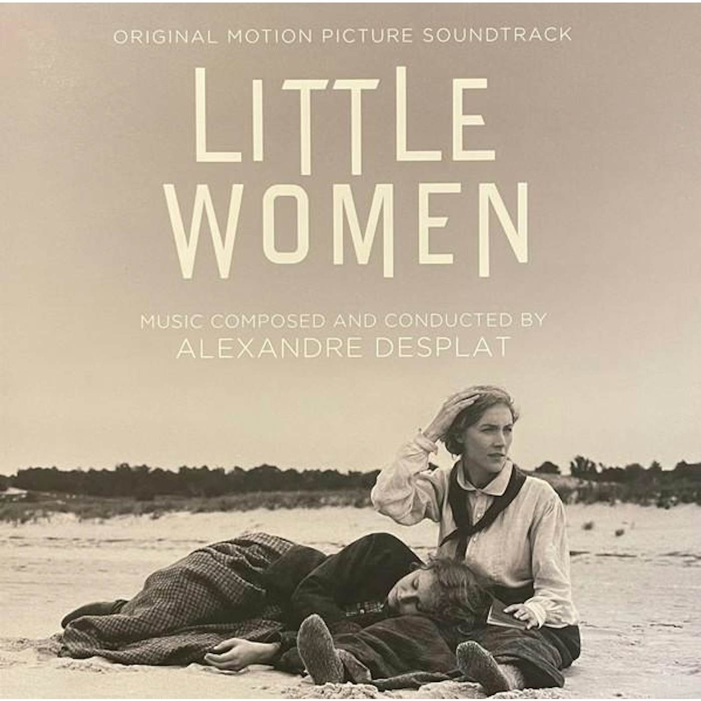 Alexandre Desplat LITTLE WOMEN Original Soundtrack (LIMITED/BLACK & WHITE MARBLED VINYL/180G/2LP) Vinyl Record