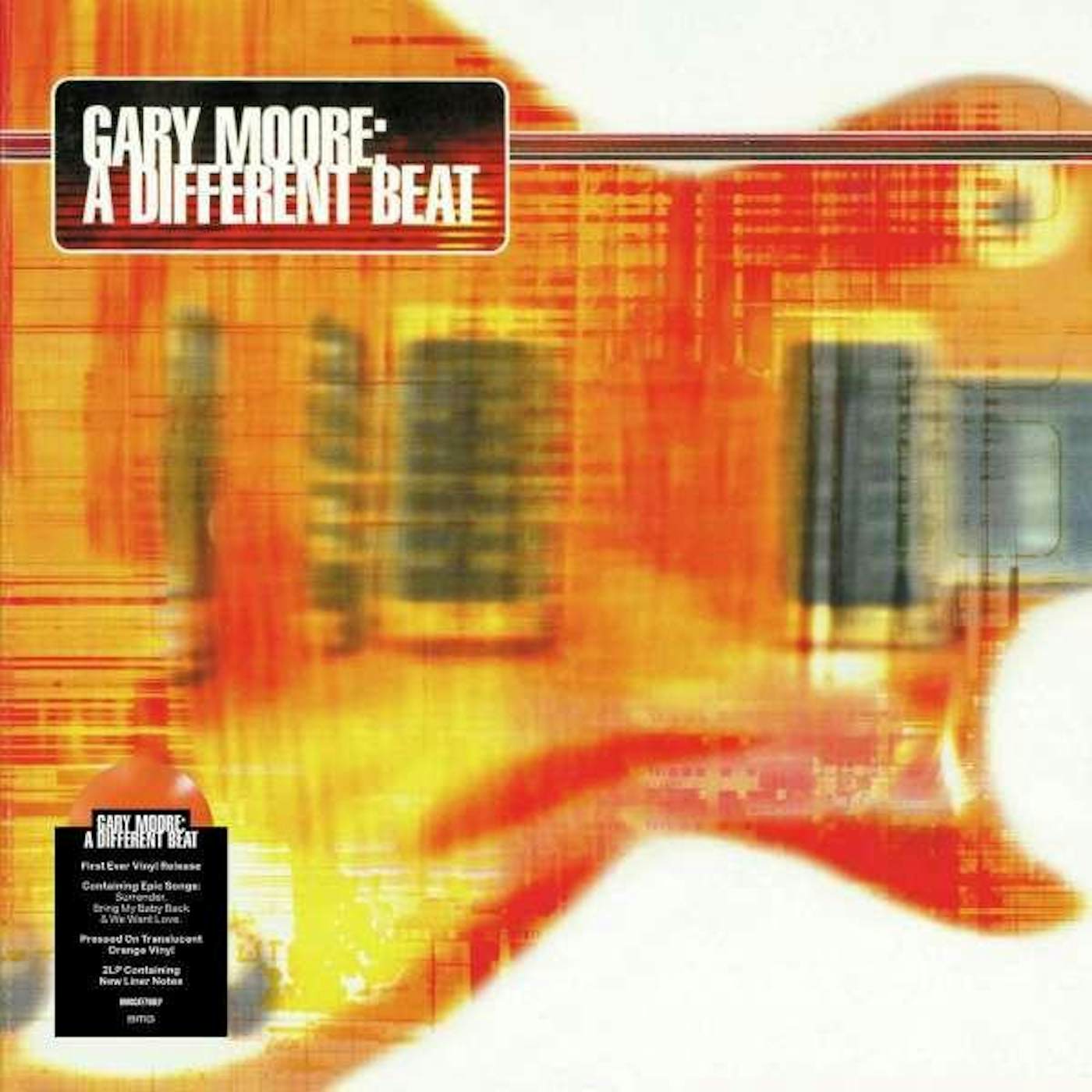 Gary Moore DIFFERENT BEAT (2LP) Vinyl Record