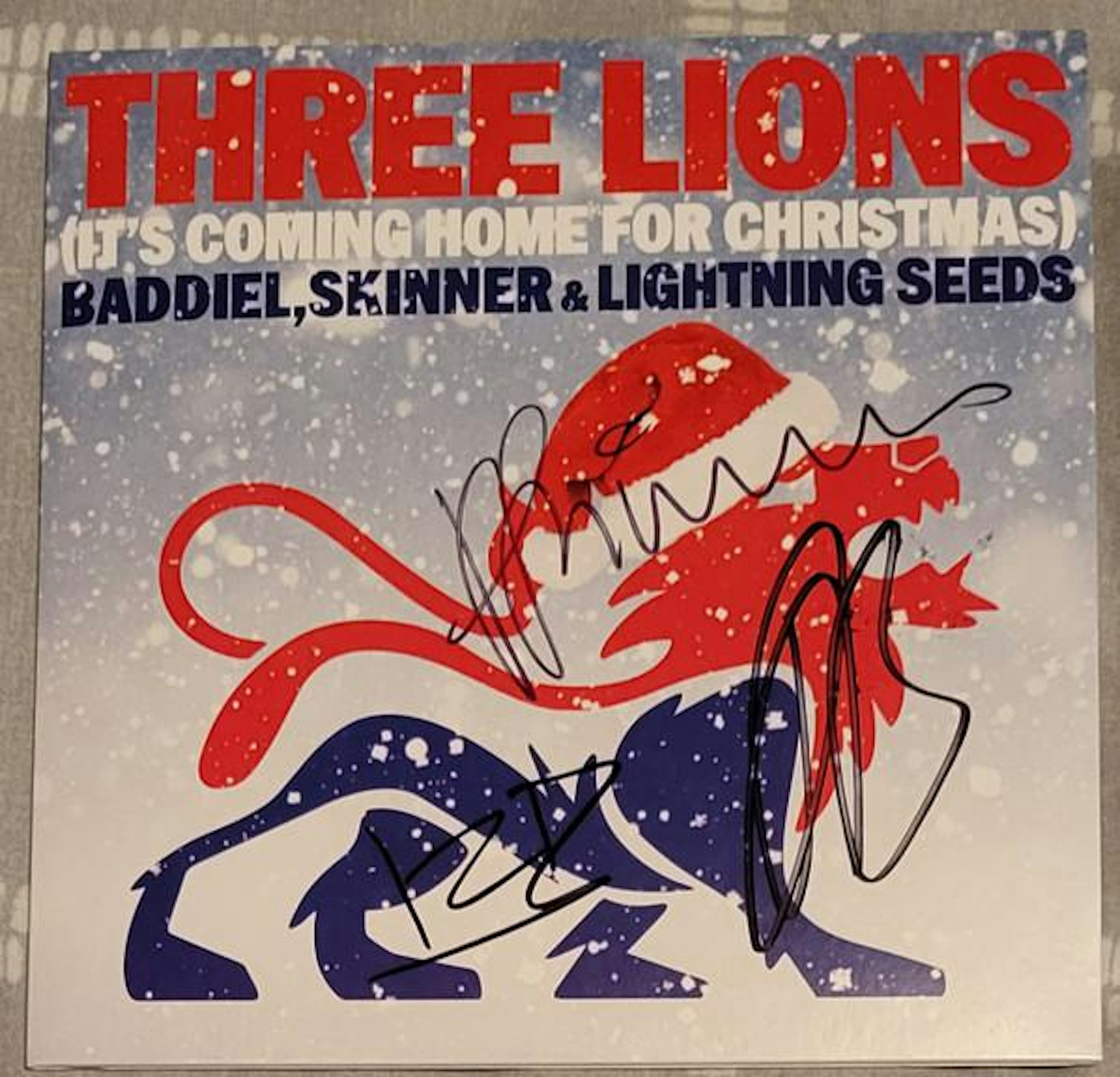 Skinner Baddiel / Lightning Seeds THREE LIONS (IT'S COMING HOME FOR
