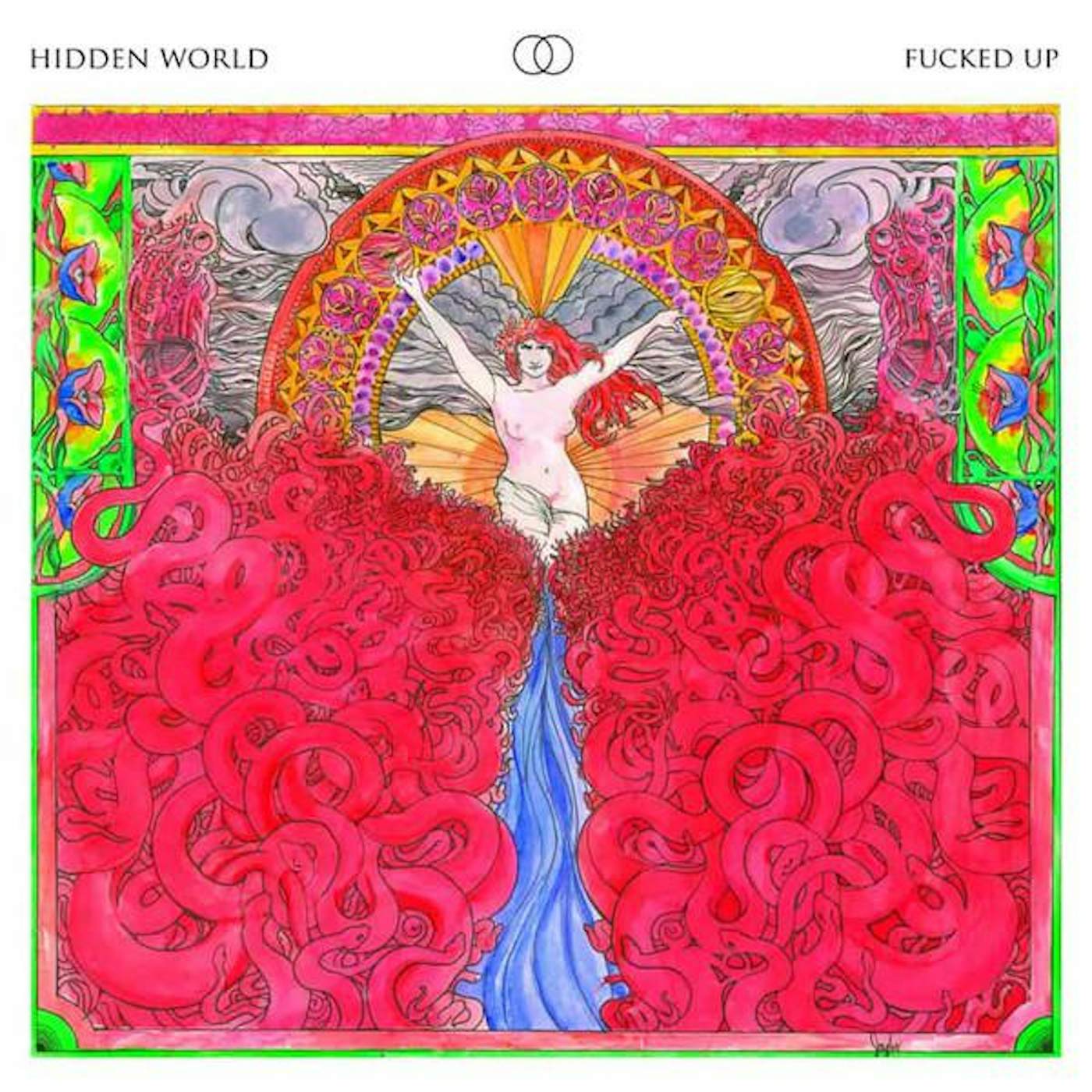 Fucked Up HIDDEN WORLD (MAGENTA VINYL/2LP) Vinyl Record