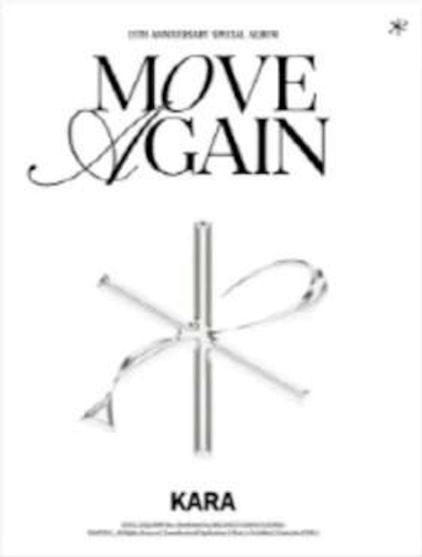 KARA 15TH ANNIVERSARY SPECIAL ALBUM MOVE AGAIN CD