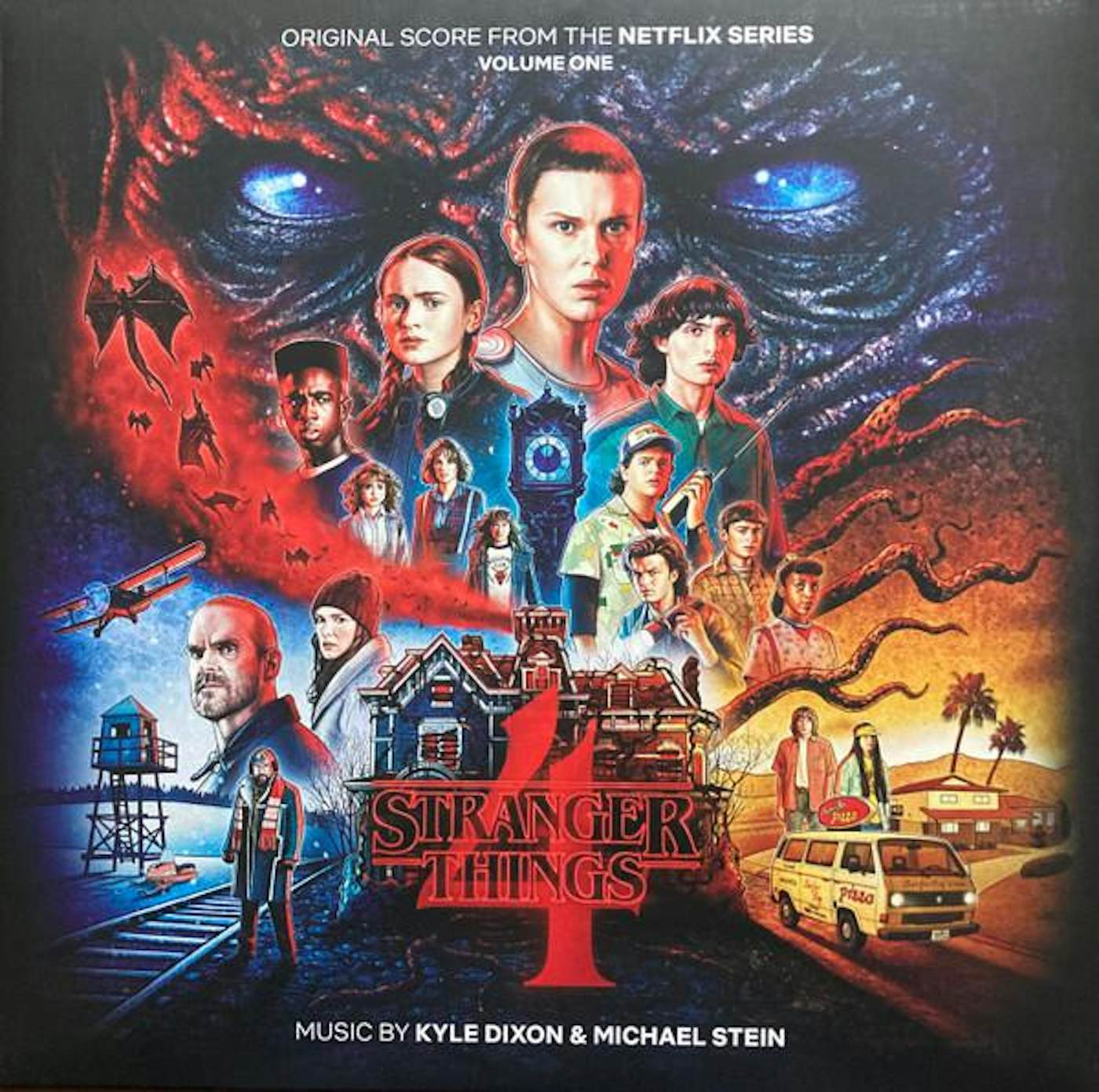Stranger Things Season 4 Soundtrack 2LP Vinyl  Edition