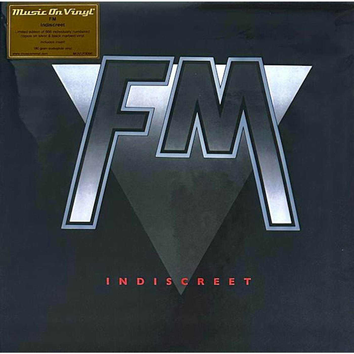 FM Indiscreet (Silver & Black Marbled) Vinyl Record