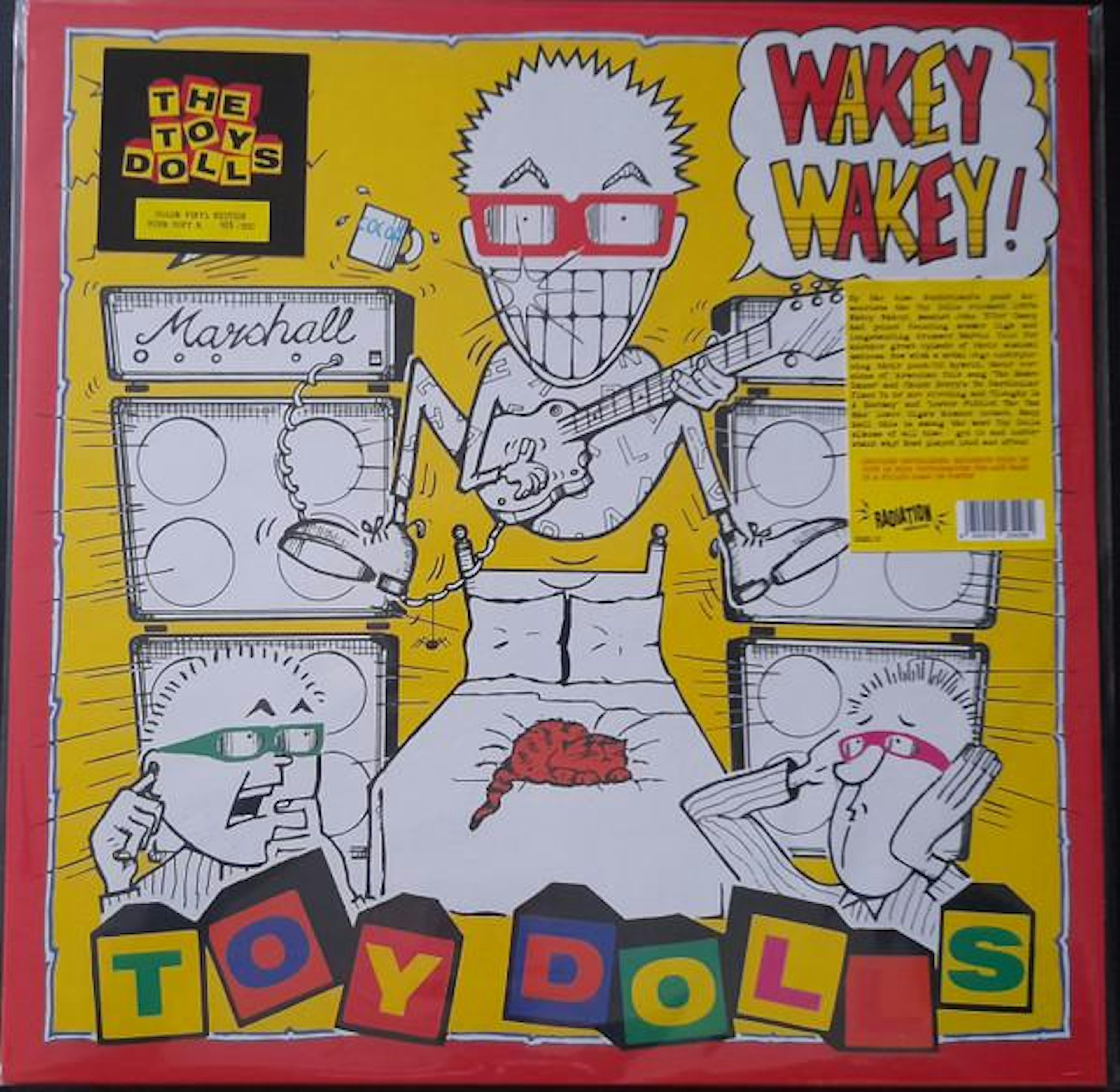 Toy Dolls WAKEY WAKEY Vinyl Record