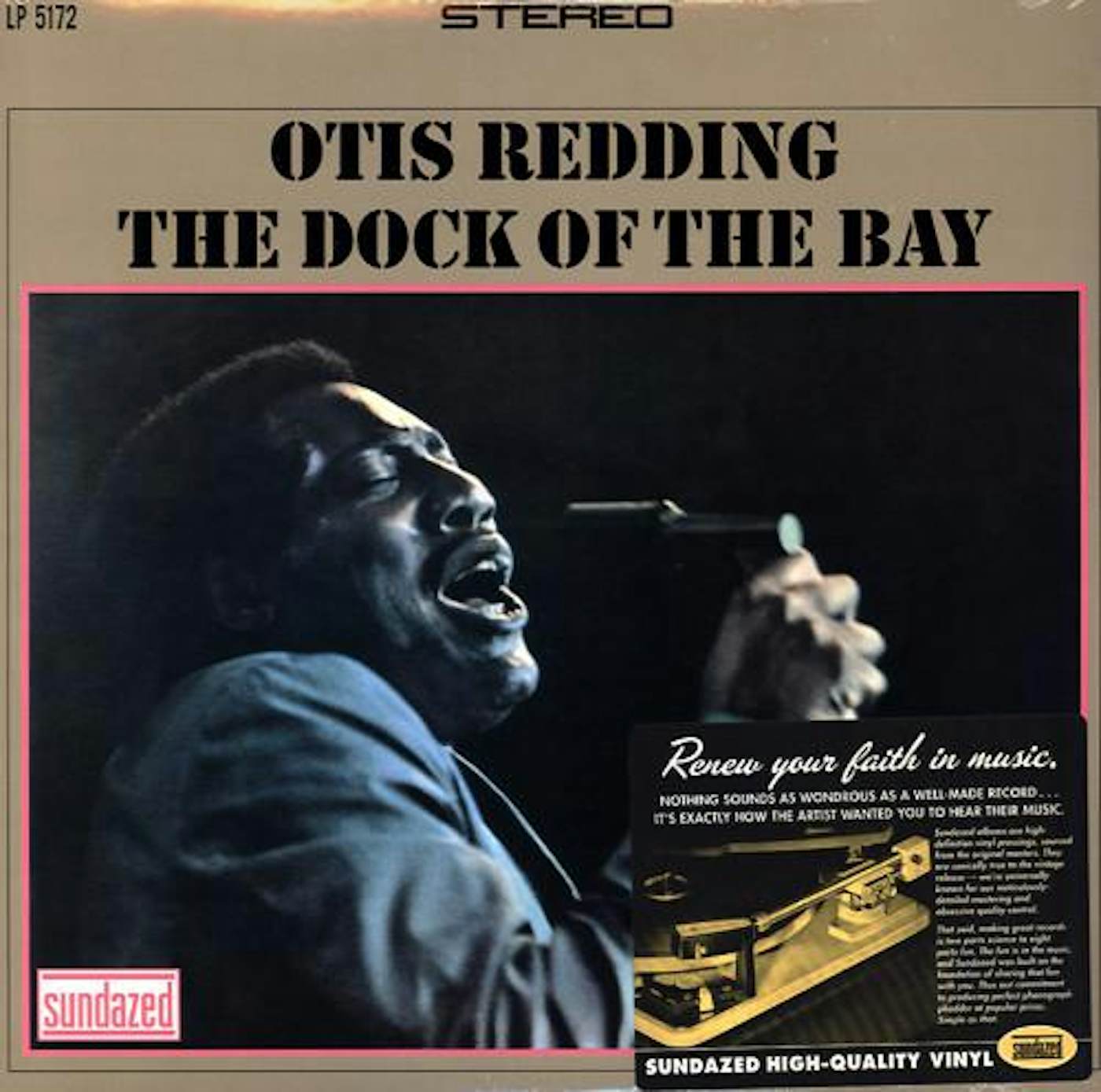 Otis Redding Dock of the Bay Vinyl Record