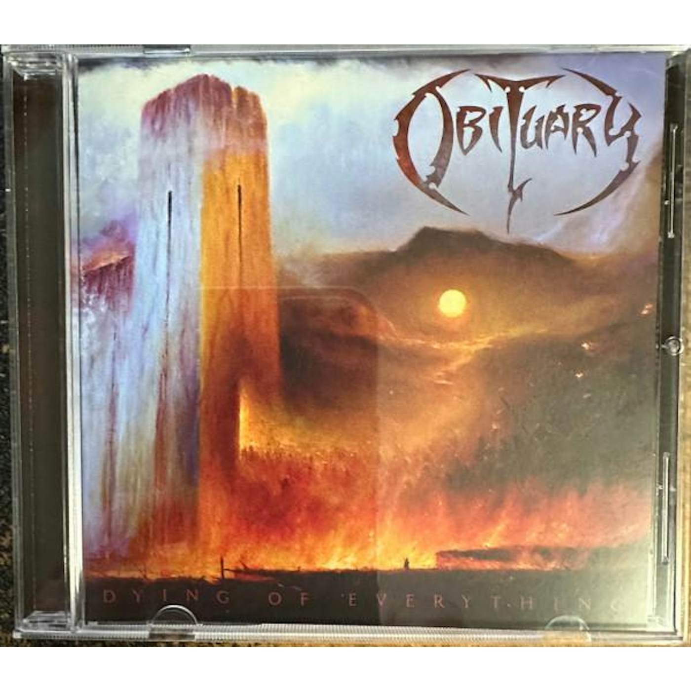 Obituary DYING OF EVERYTHING (X) CD
