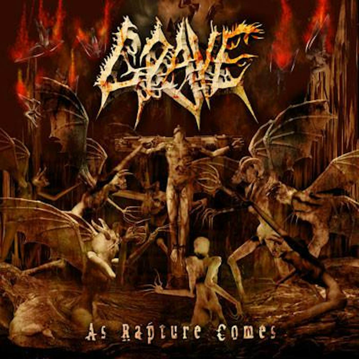 Grave AS RAPTURE COMES (REISSUE) CD