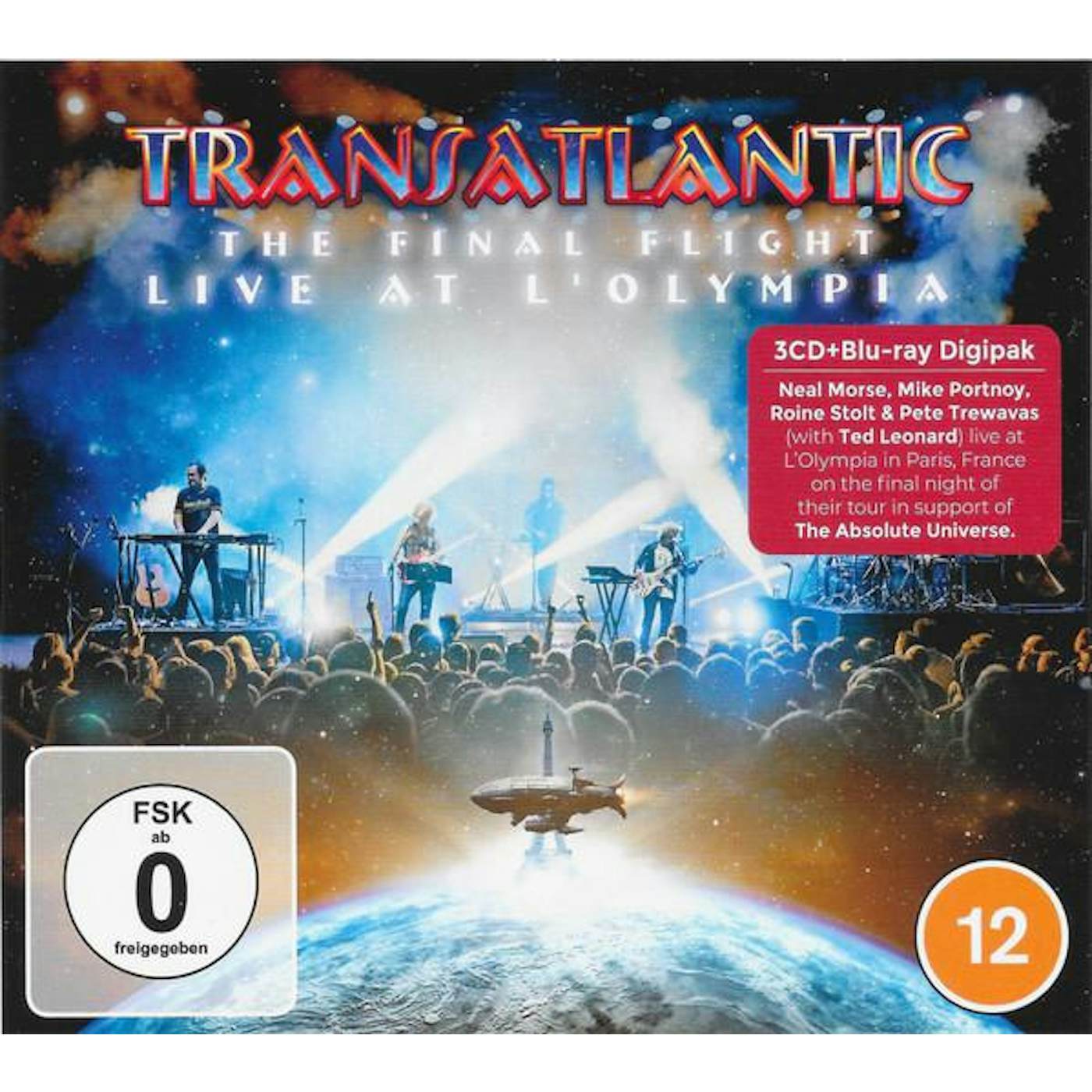 Transatlantic FINAL FLIGHT LIVE AT L'OLYMPIA (3CD/BD) CD