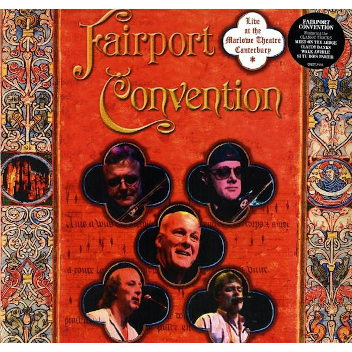 Fairport Convention LIVE AT THE MARLOWE Vinyl Record