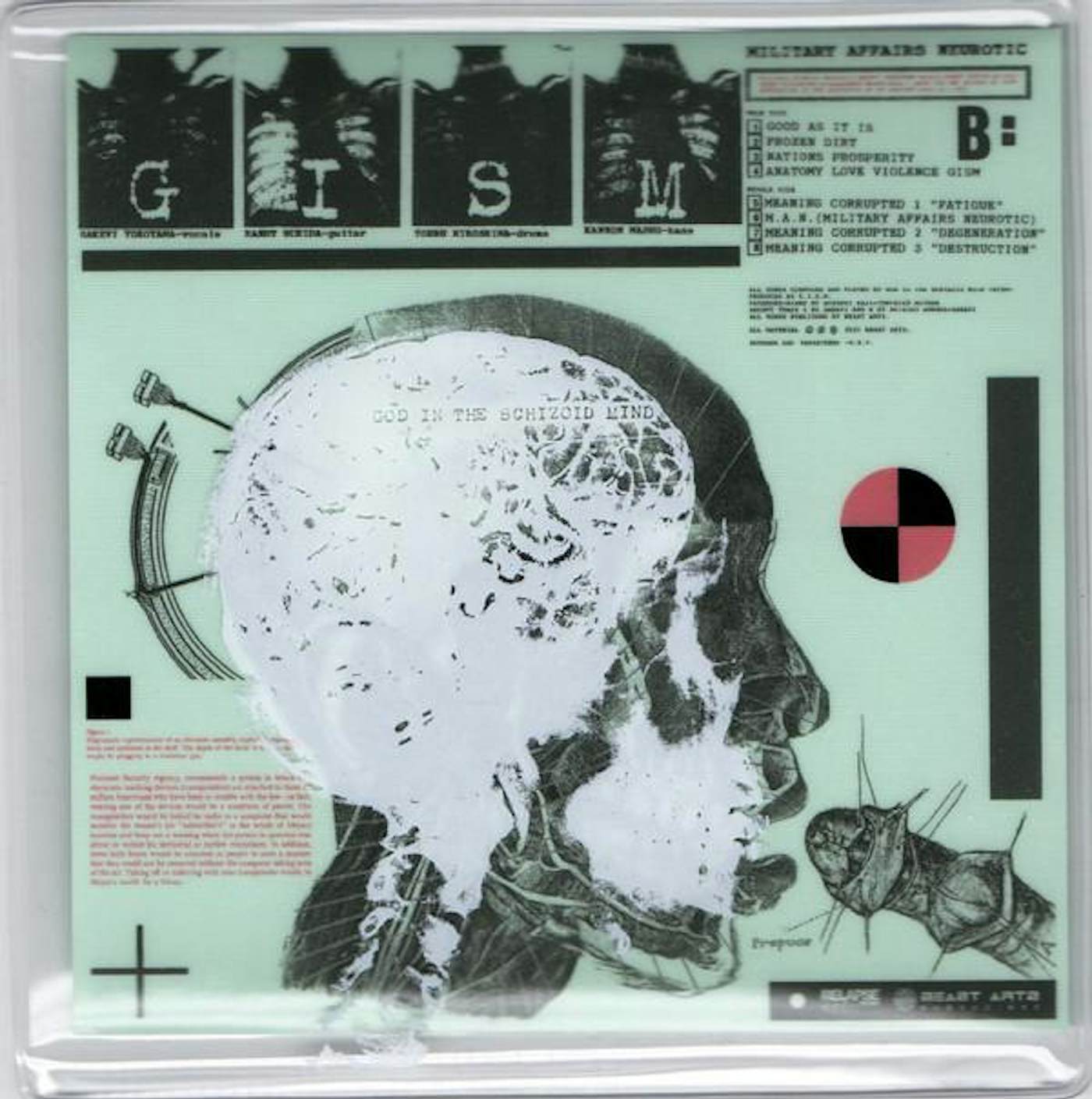 G.I.S.M. MILITARY AFFAIRS NEUROTIC (REISSUE) CD