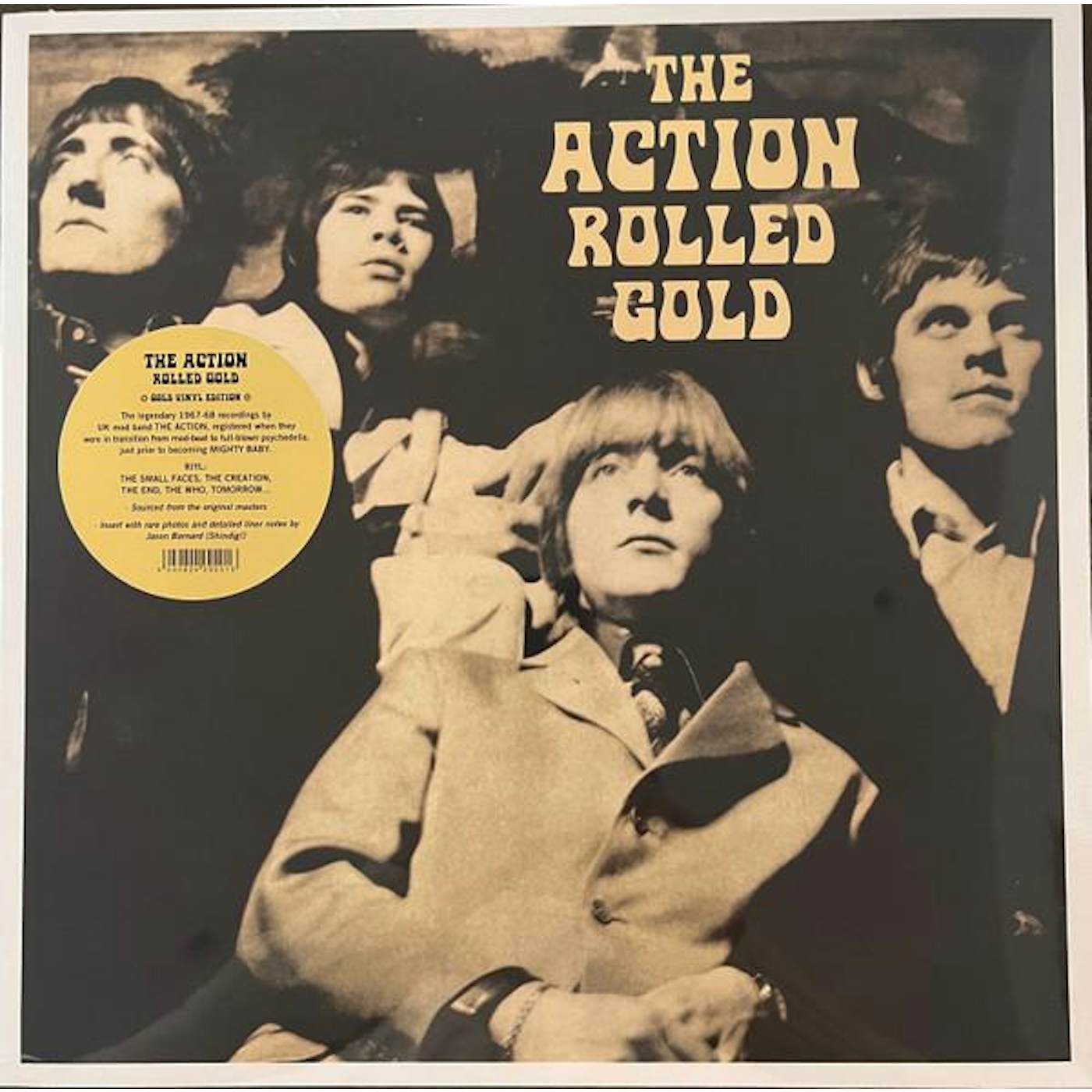 Action ROLLED GOLD (GOLD VINYL) Vinyl Record